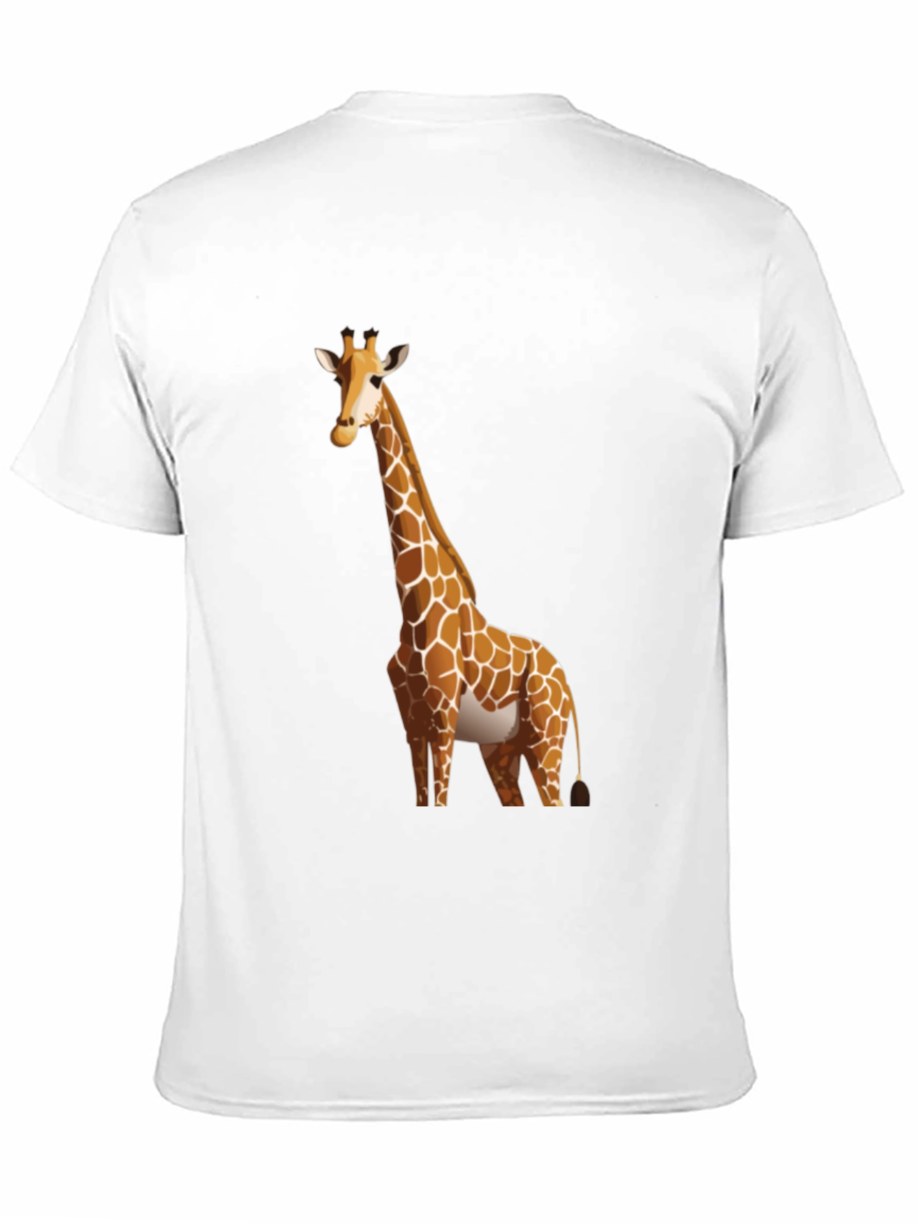 Giraffe Graphic Black T-Shirt