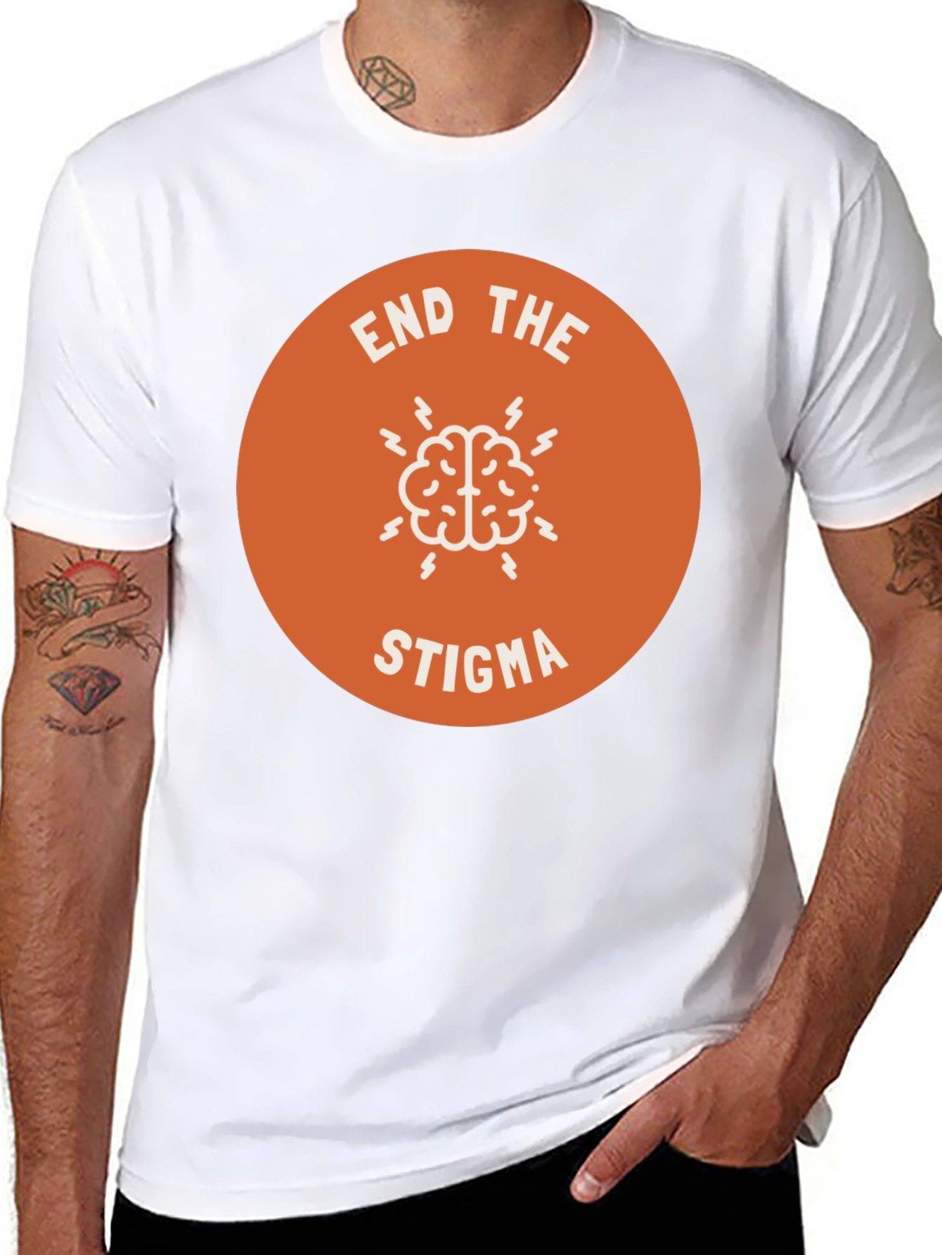 End the Stigma Mental Health Awareness T-Shirt
