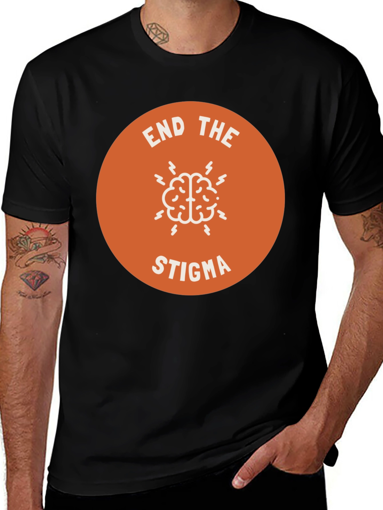 End the Stigma Mental Health Awareness T-Shirt