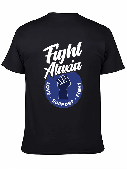 Fight Ataxia Awareness T-Shirt: Love Support Fight
