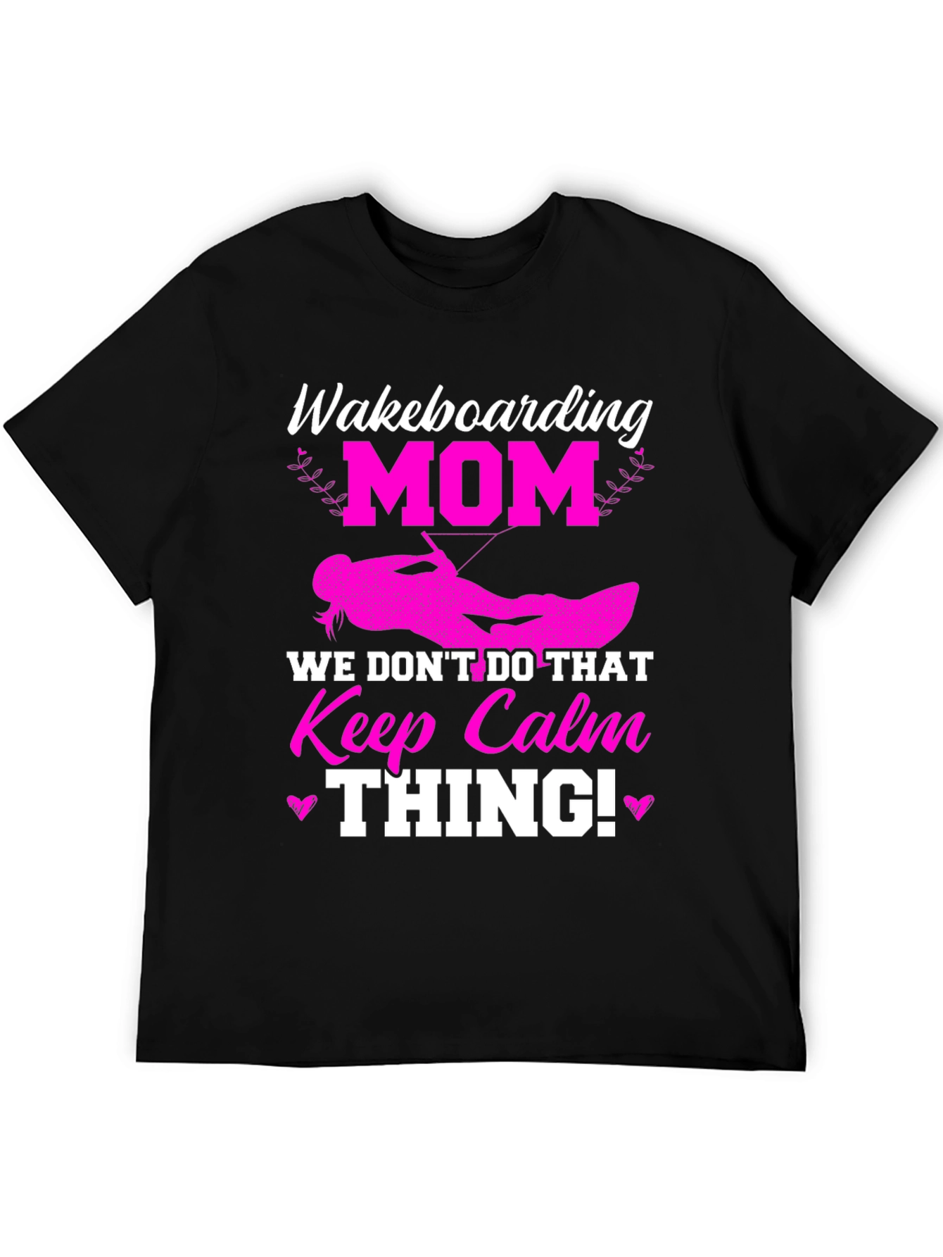 Wakeboarding Mom Graphic T-Shirt