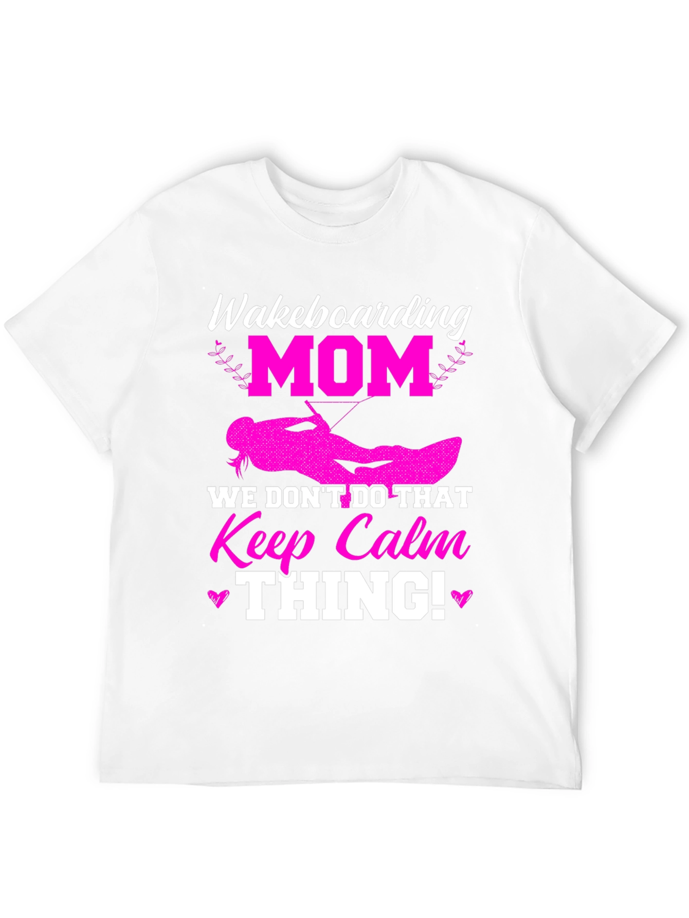 Wakeboarding Mom Graphic T-Shirt