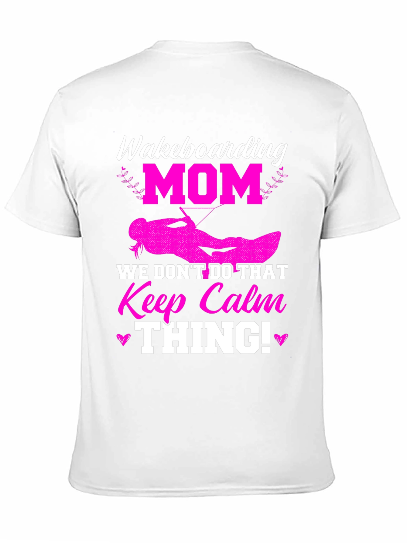 Wakeboarding Mom Graphic T-Shirt
