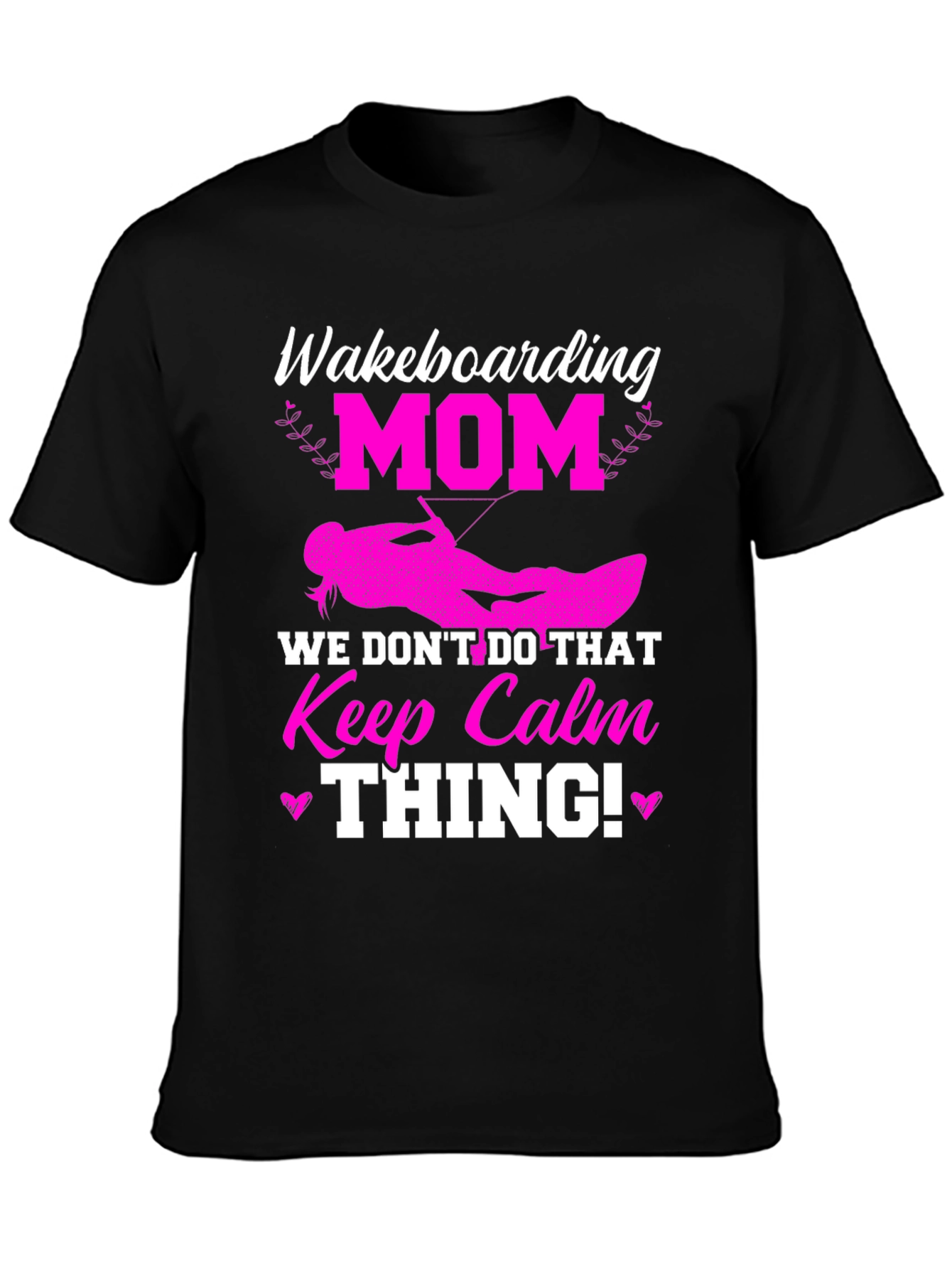 Wakeboarding Mom Graphic T-Shirt
