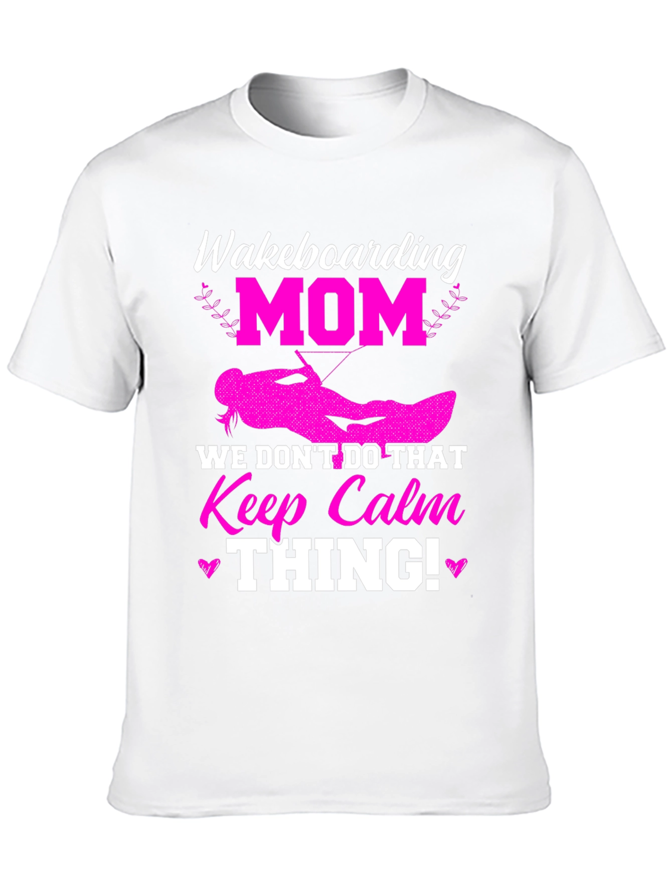Wakeboarding Mom Graphic T-Shirt