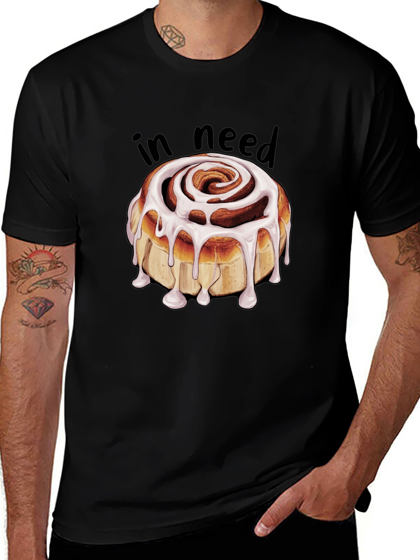 Cinnamon Roll T-Shirt - Sweet Tooth Tee