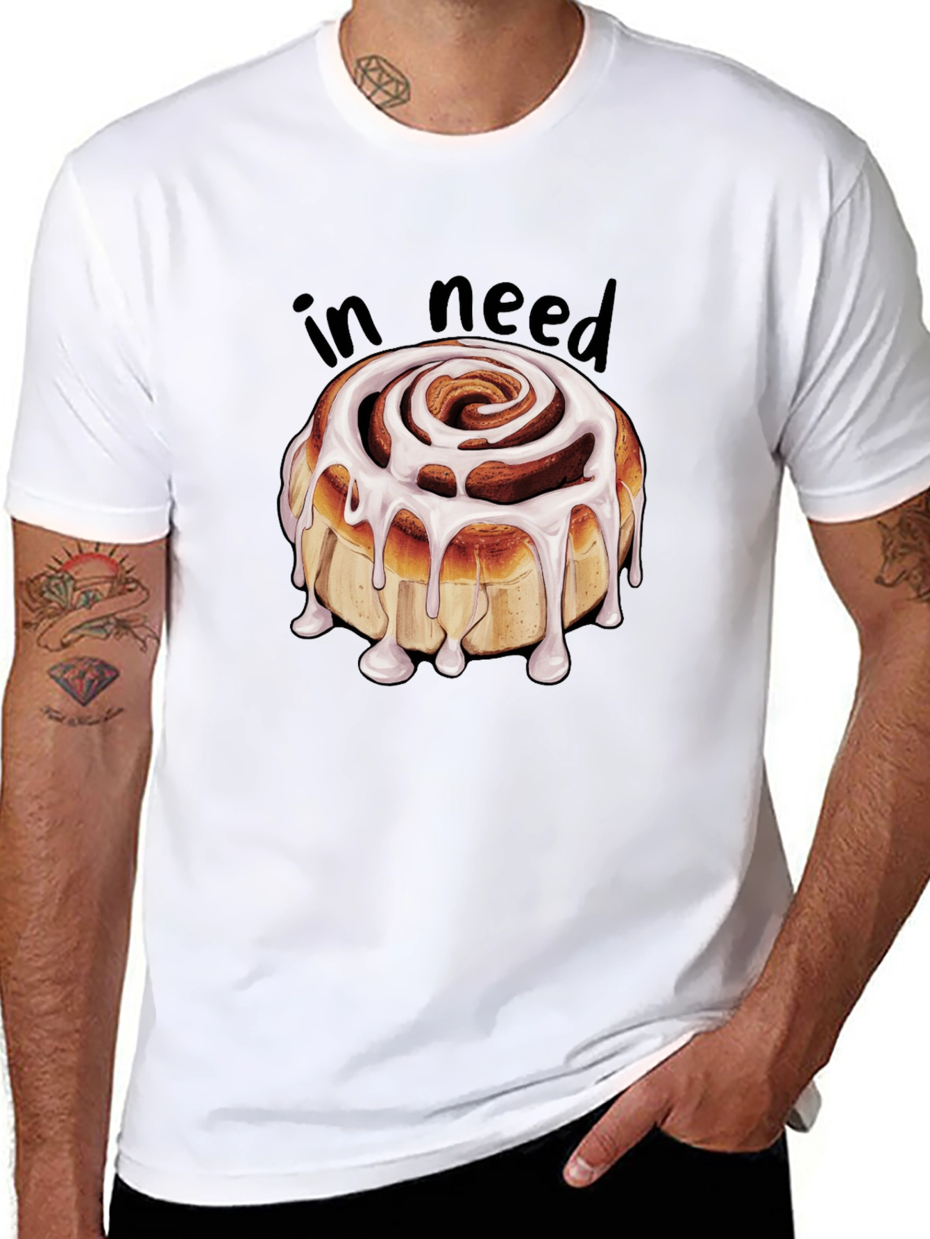 Cinnamon Roll T-Shirt - Sweet Tooth Tee