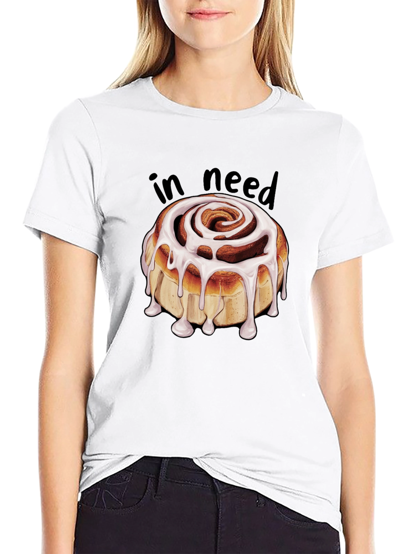 Cinnamon Roll T-Shirt - Sweet Tooth Tee