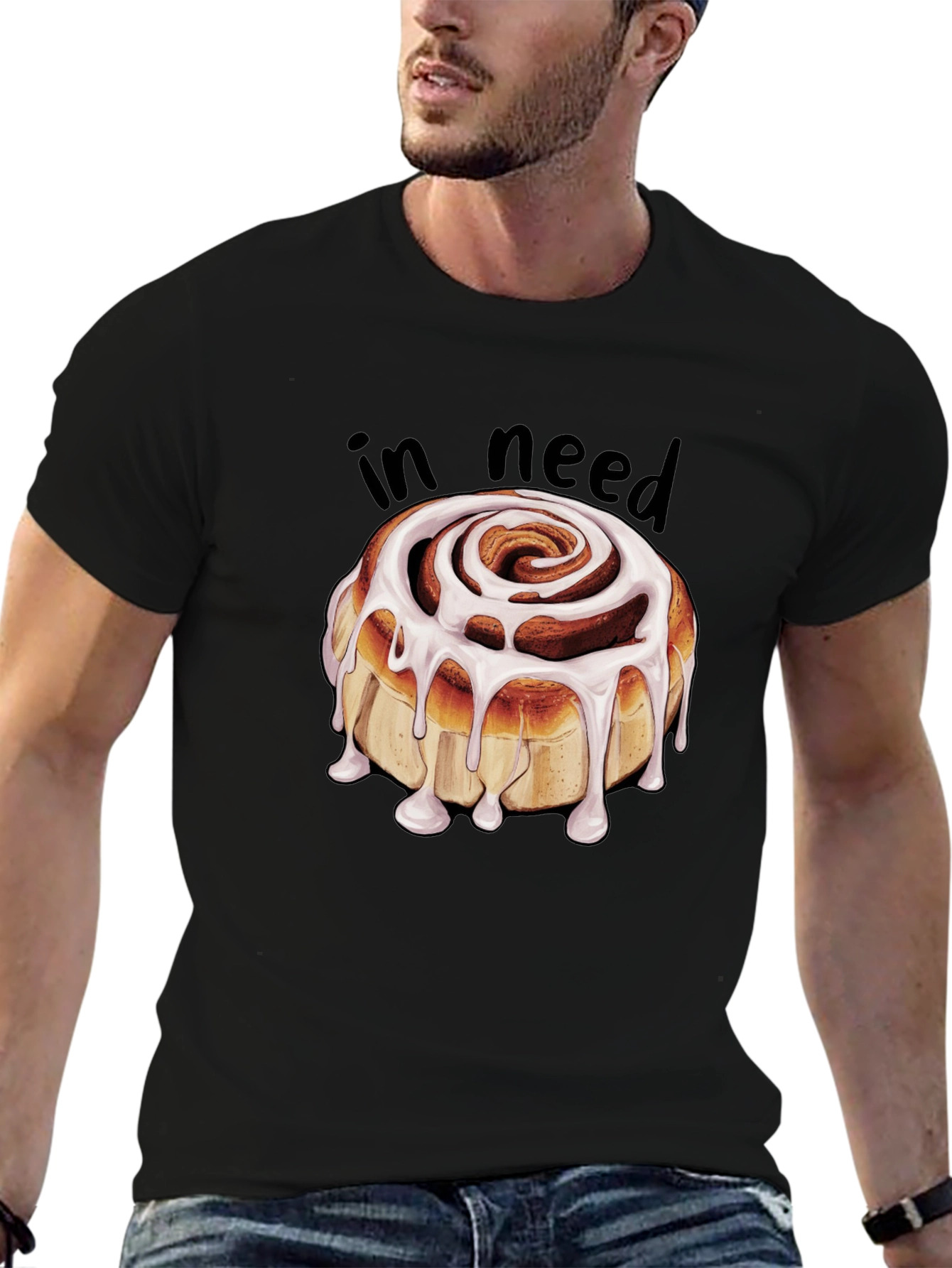 Cinnamon Roll T-Shirt - Sweet Tooth Tee