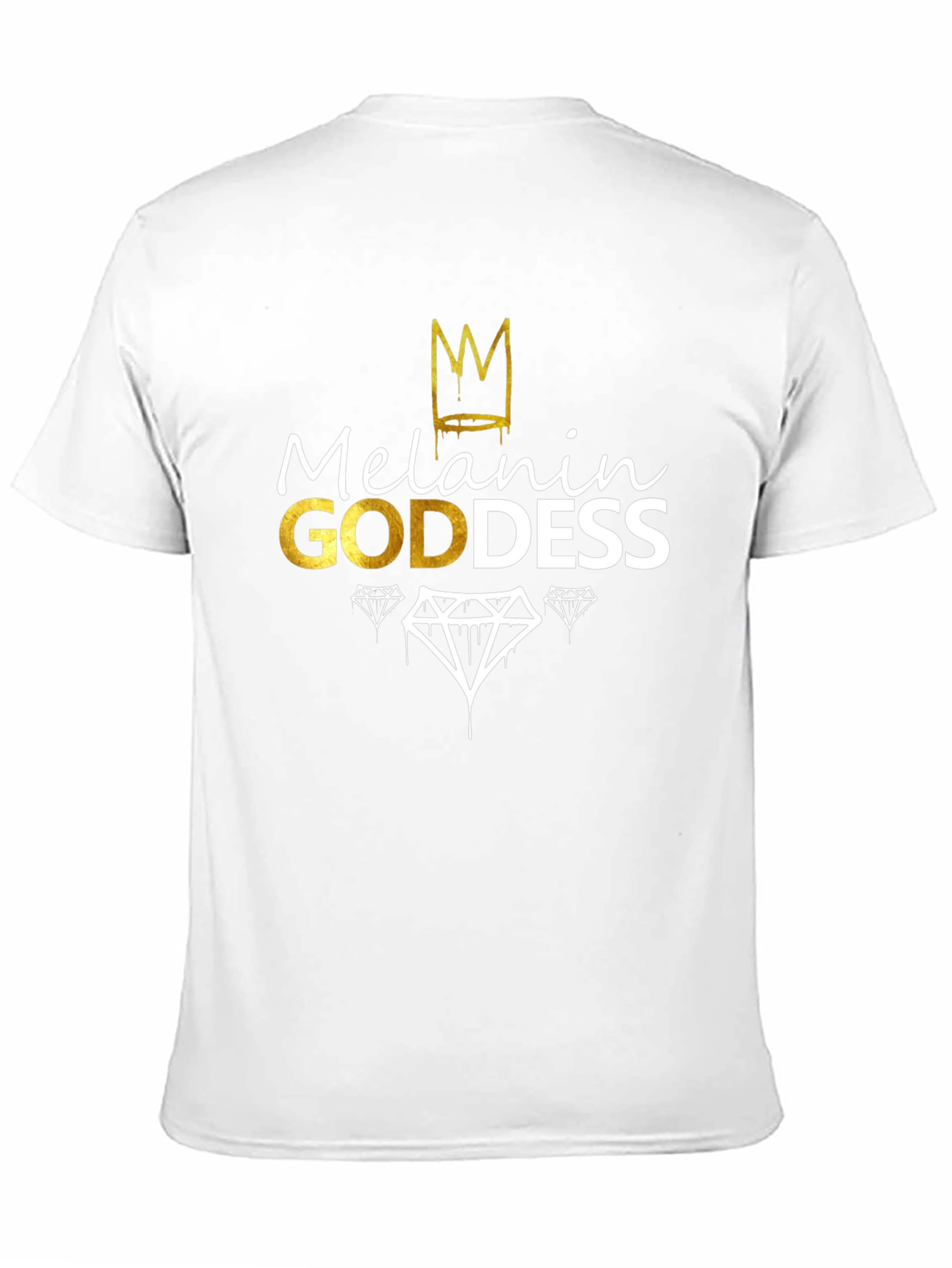 Melanin Goddess Black Graphic Tee