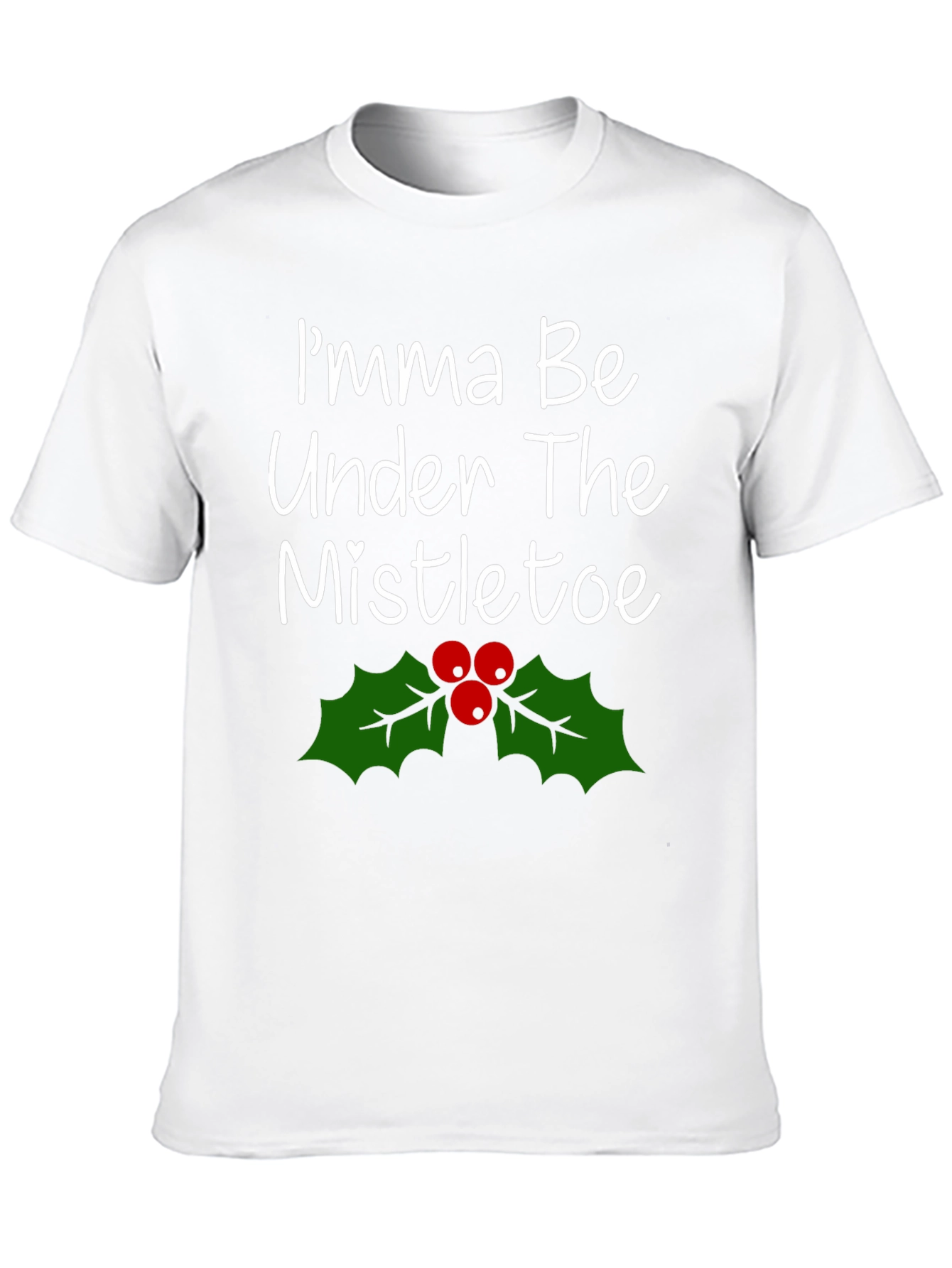 Imma Be Under The Mistletoe Holiday T-Shirt