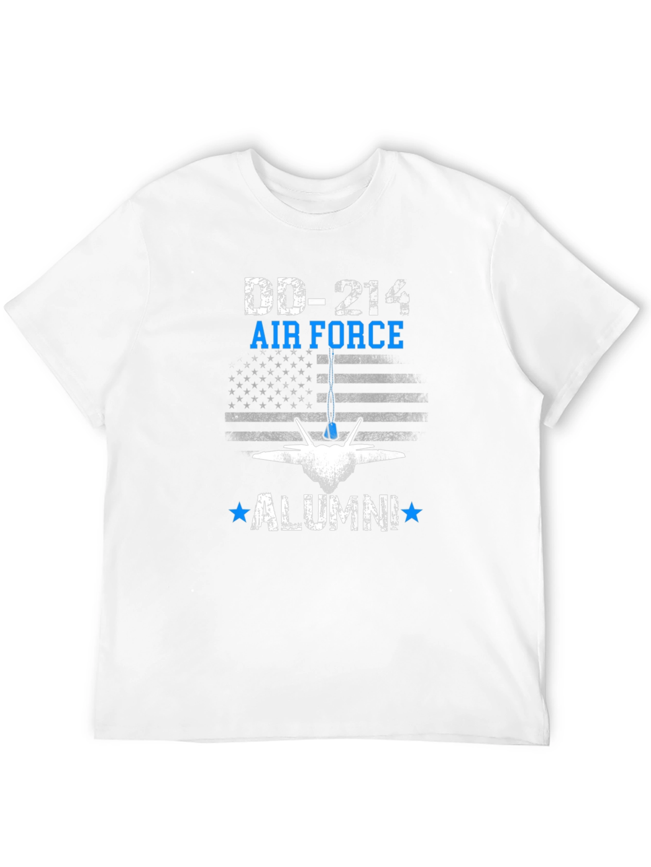 DD-214 Air Force Alumni Black T-Shirt