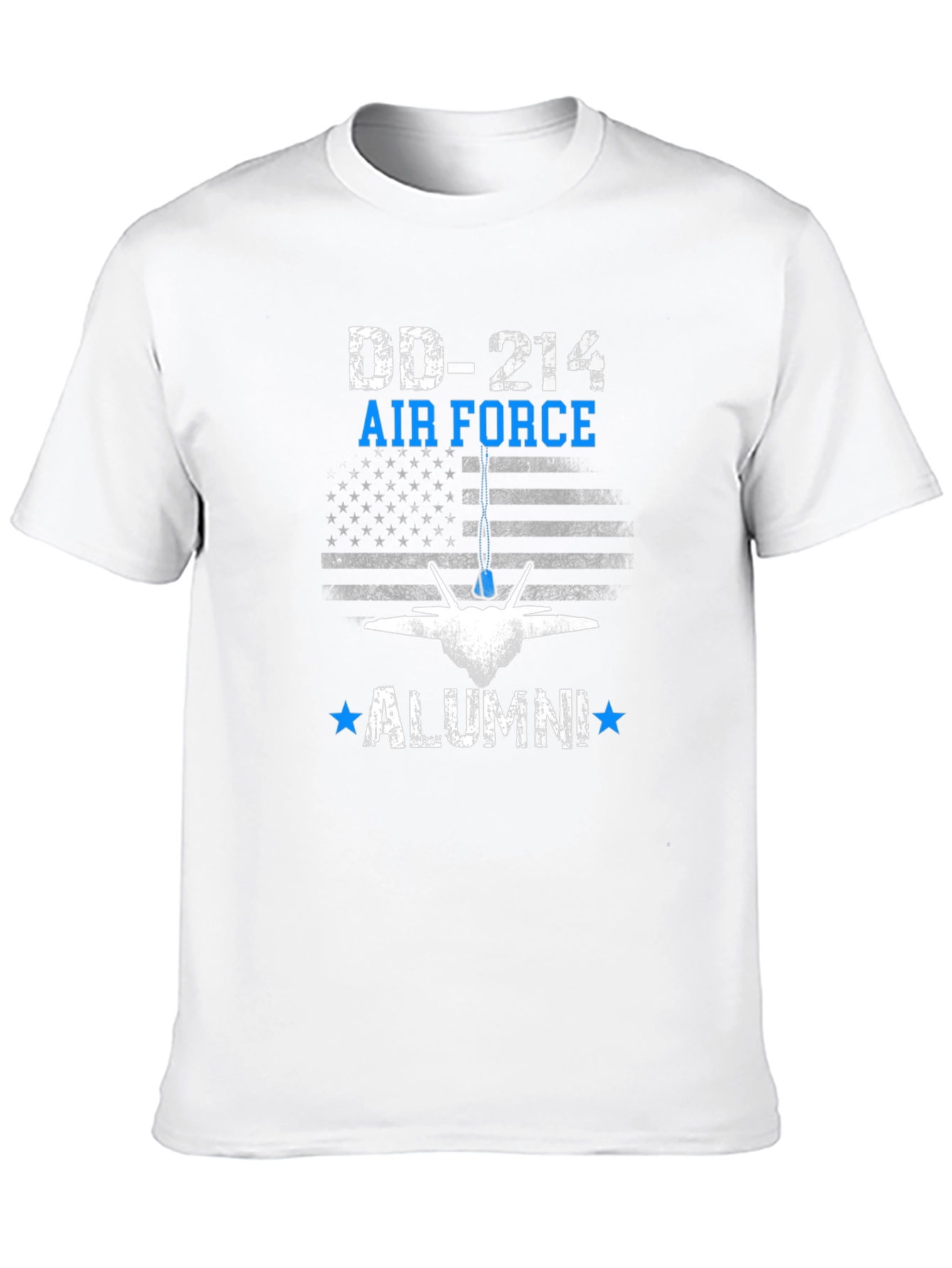 DD-214 Air Force Alumni Black T-Shirt