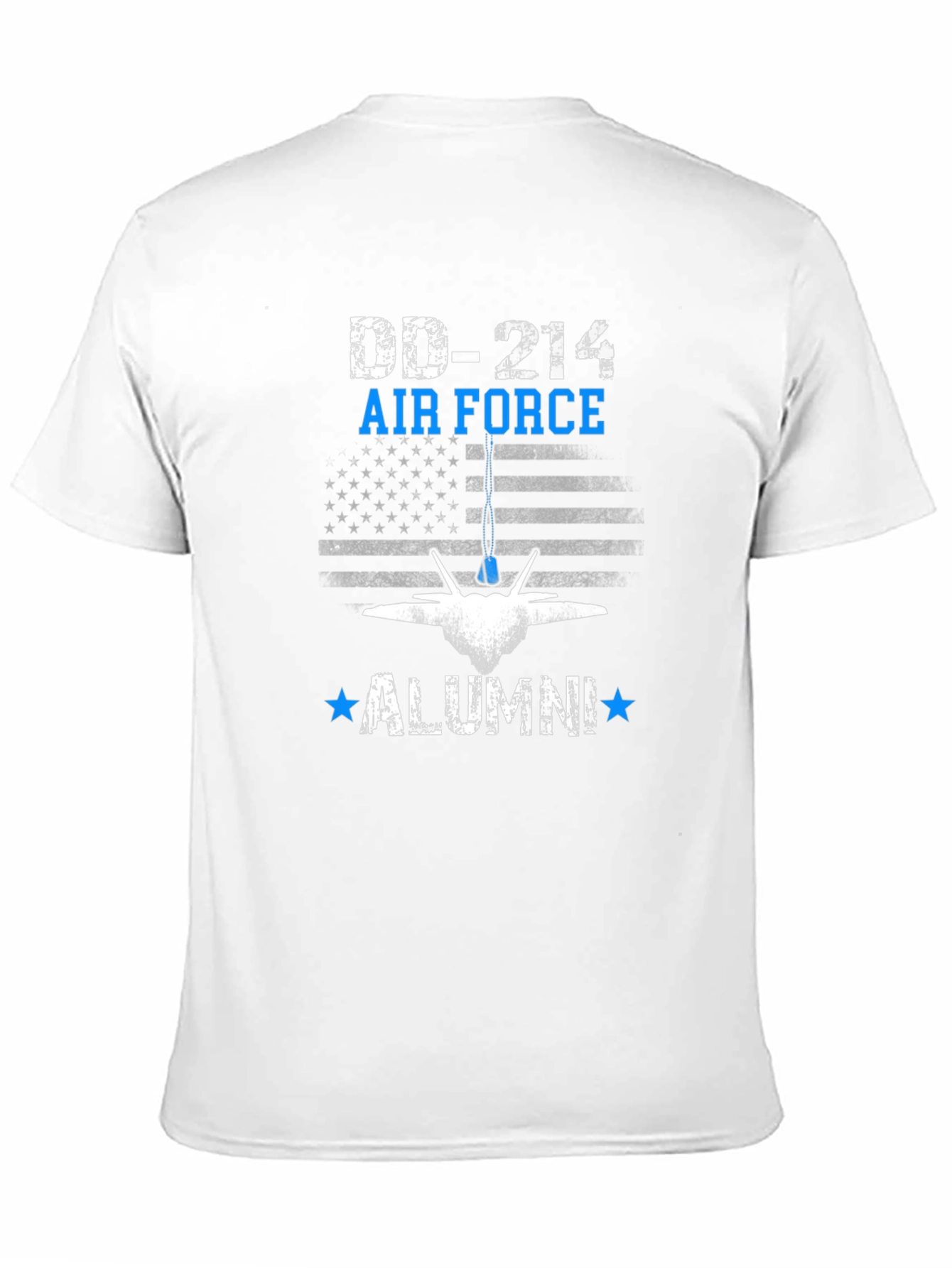 DD-214 Air Force Alumni Black T-Shirt