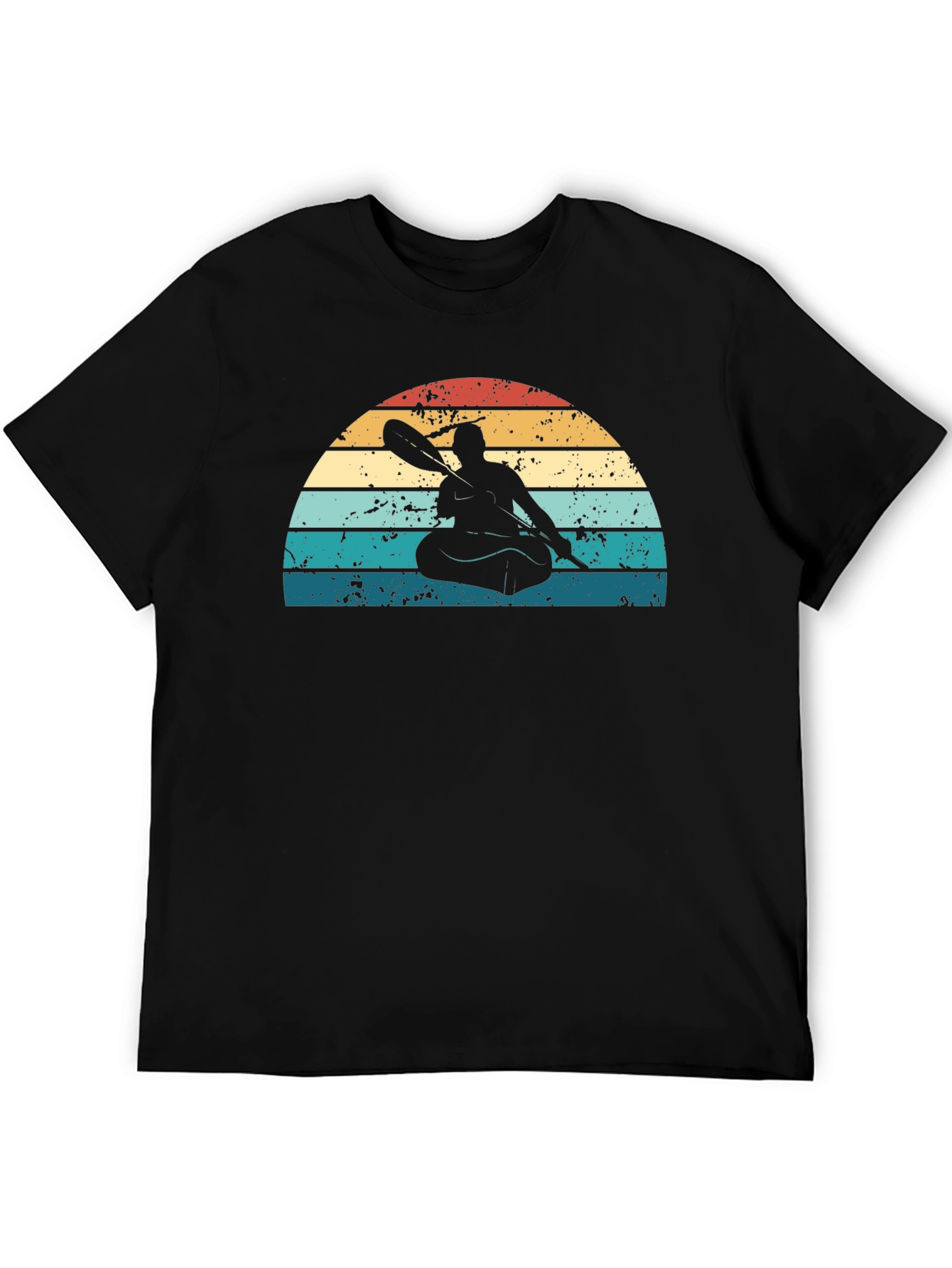 Retro Kayak Silhouette T-Shirt