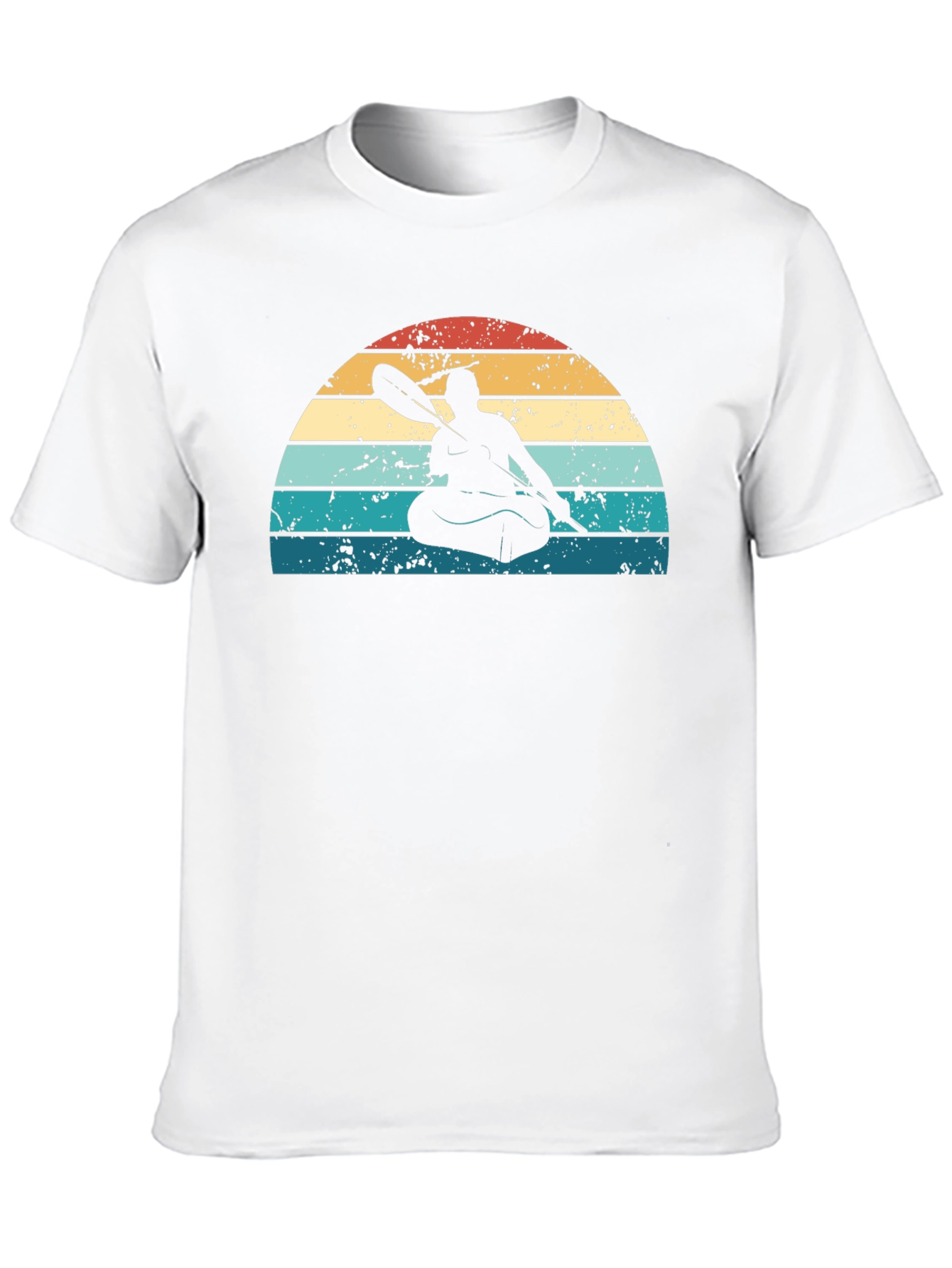 Retro Kayak Silhouette T-Shirt