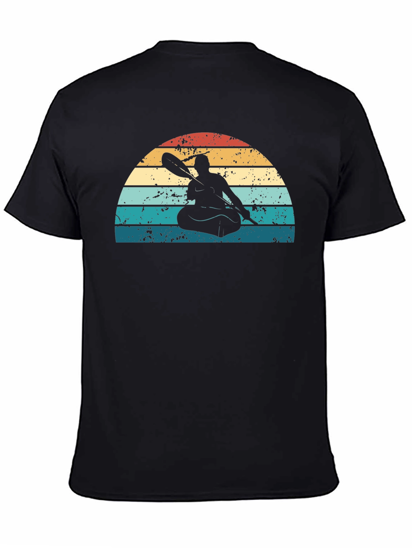 Retro Kayak Silhouette T-Shirt
