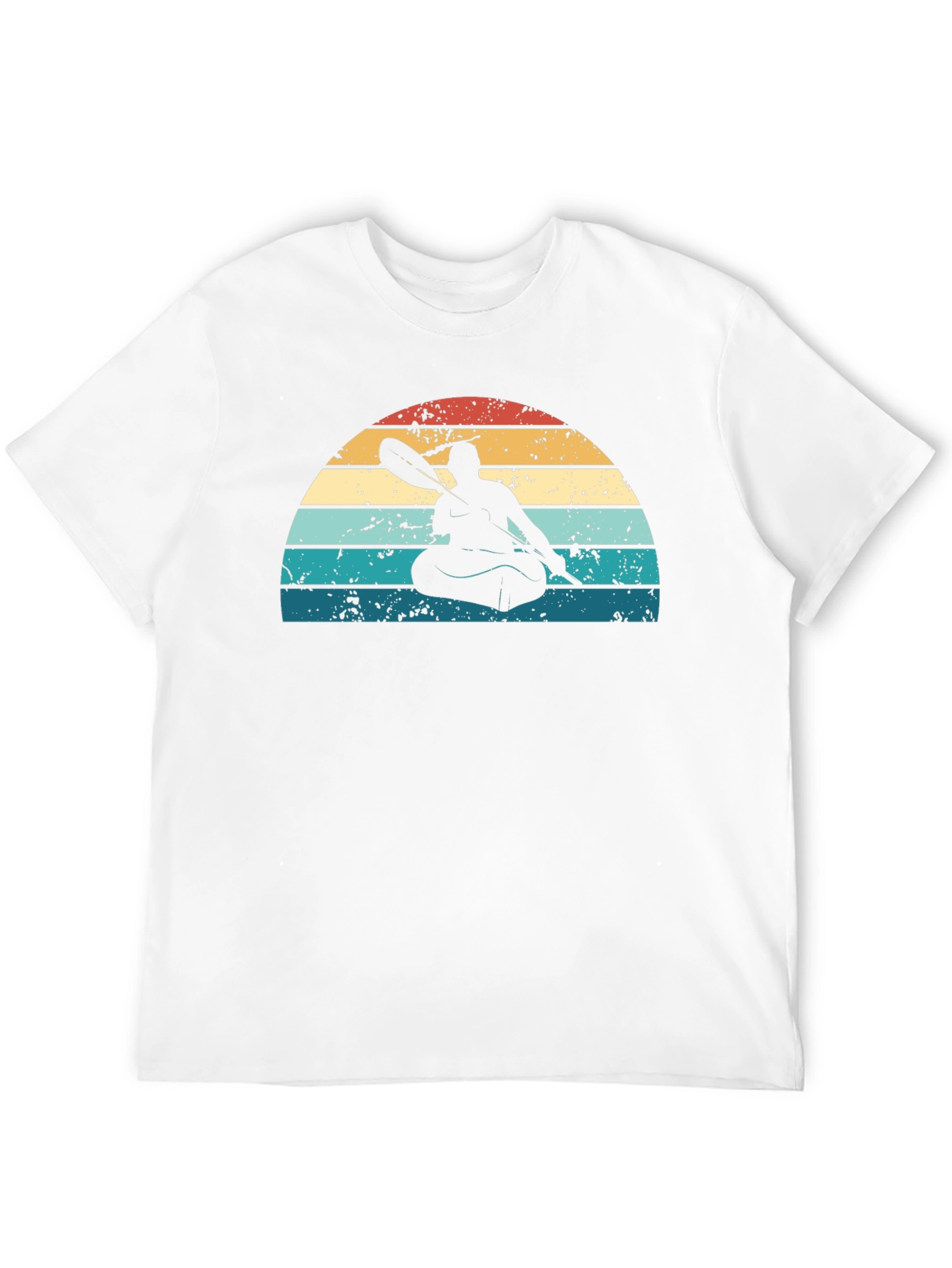 Retro Kayak Silhouette T-Shirt