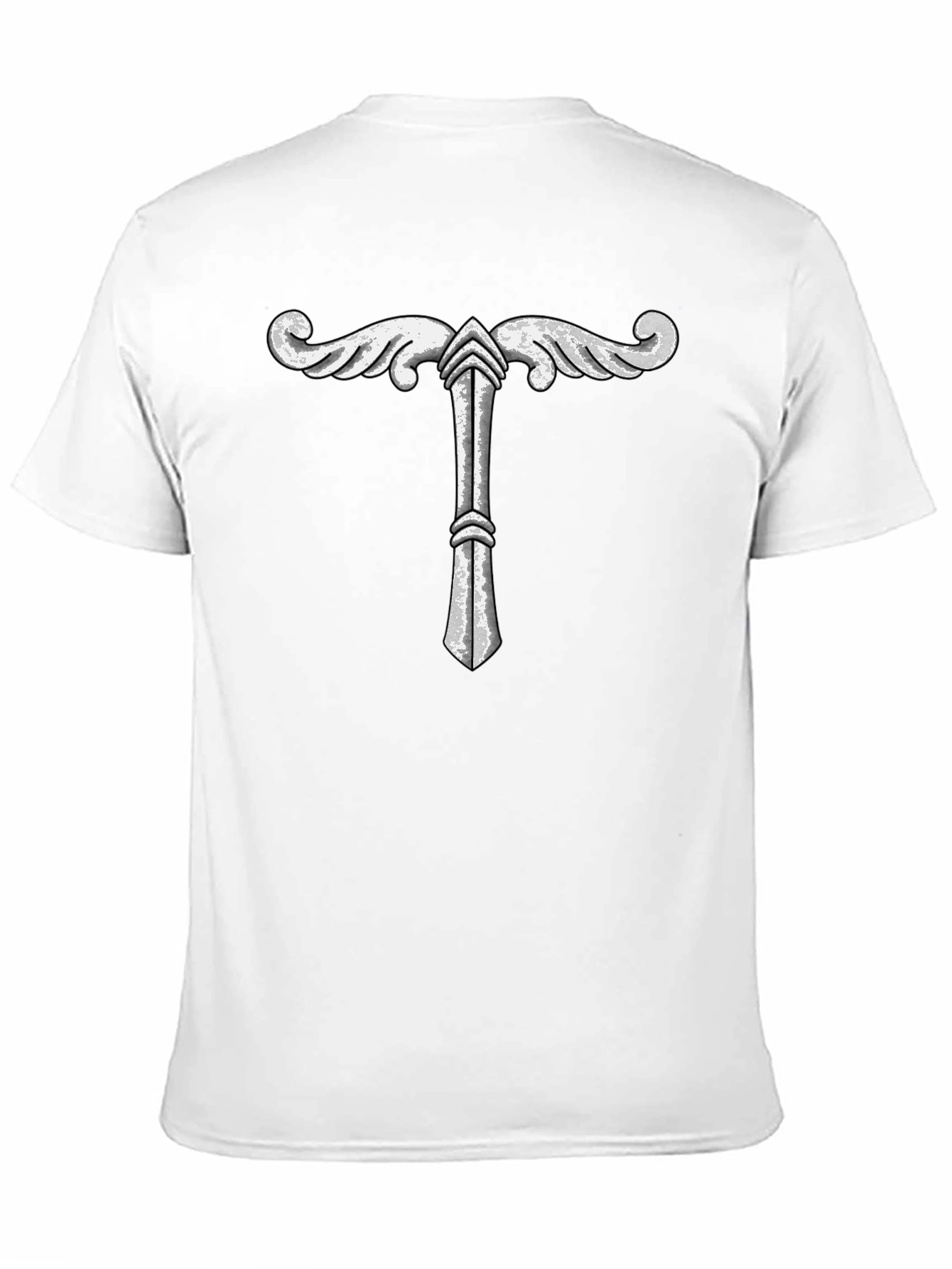 Winged Medieval T-Shirt - Black Tee