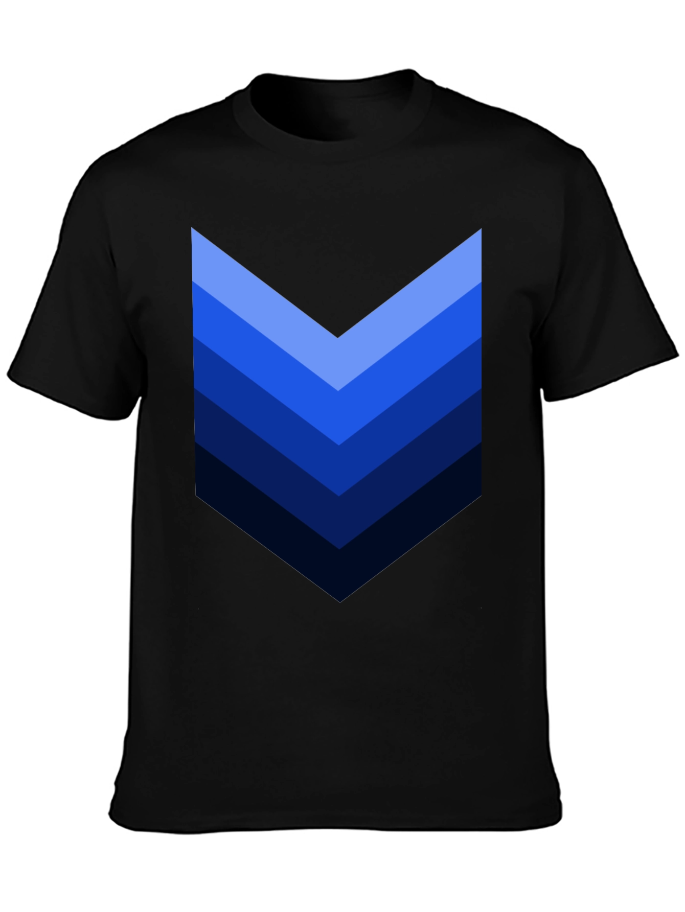 Mens Chevron Graphic Tee - Stylish Comfort