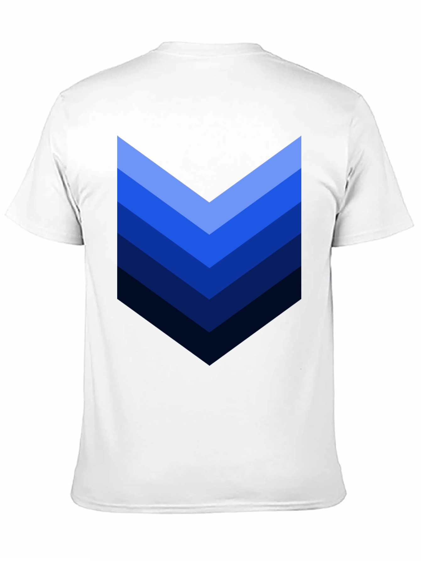 Mens Chevron Graphic Tee - Stylish Comfort