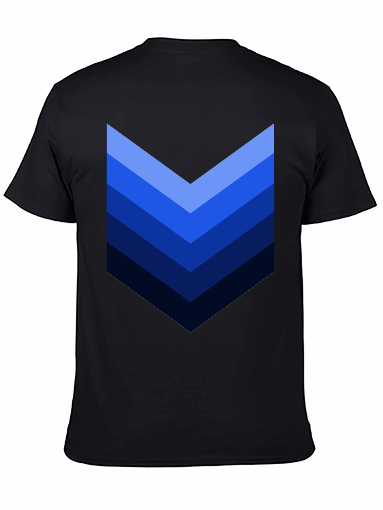 Mens Chevron Graphic Tee - Stylish Comfort