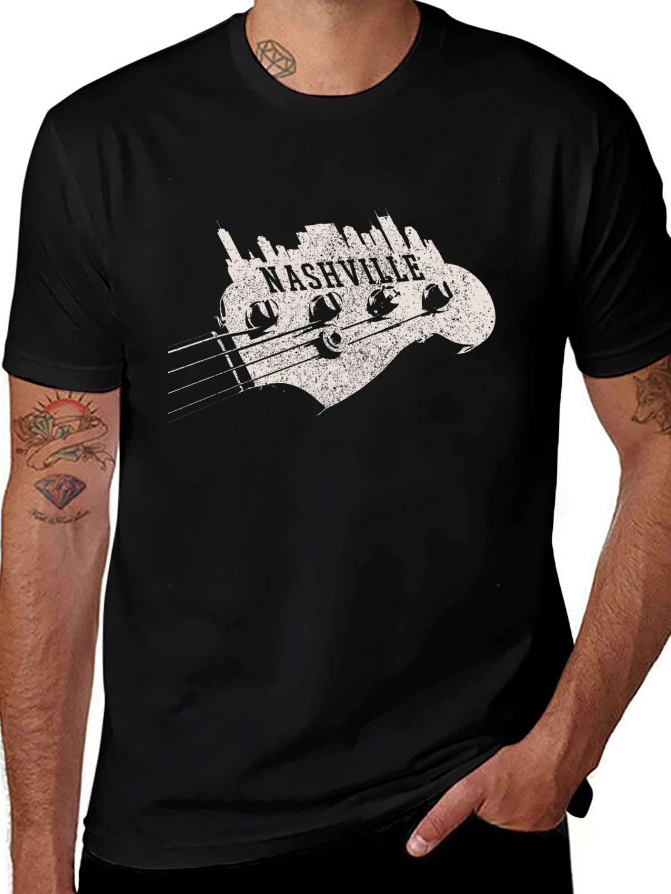 Nashville Bass Guitar T-Shirt