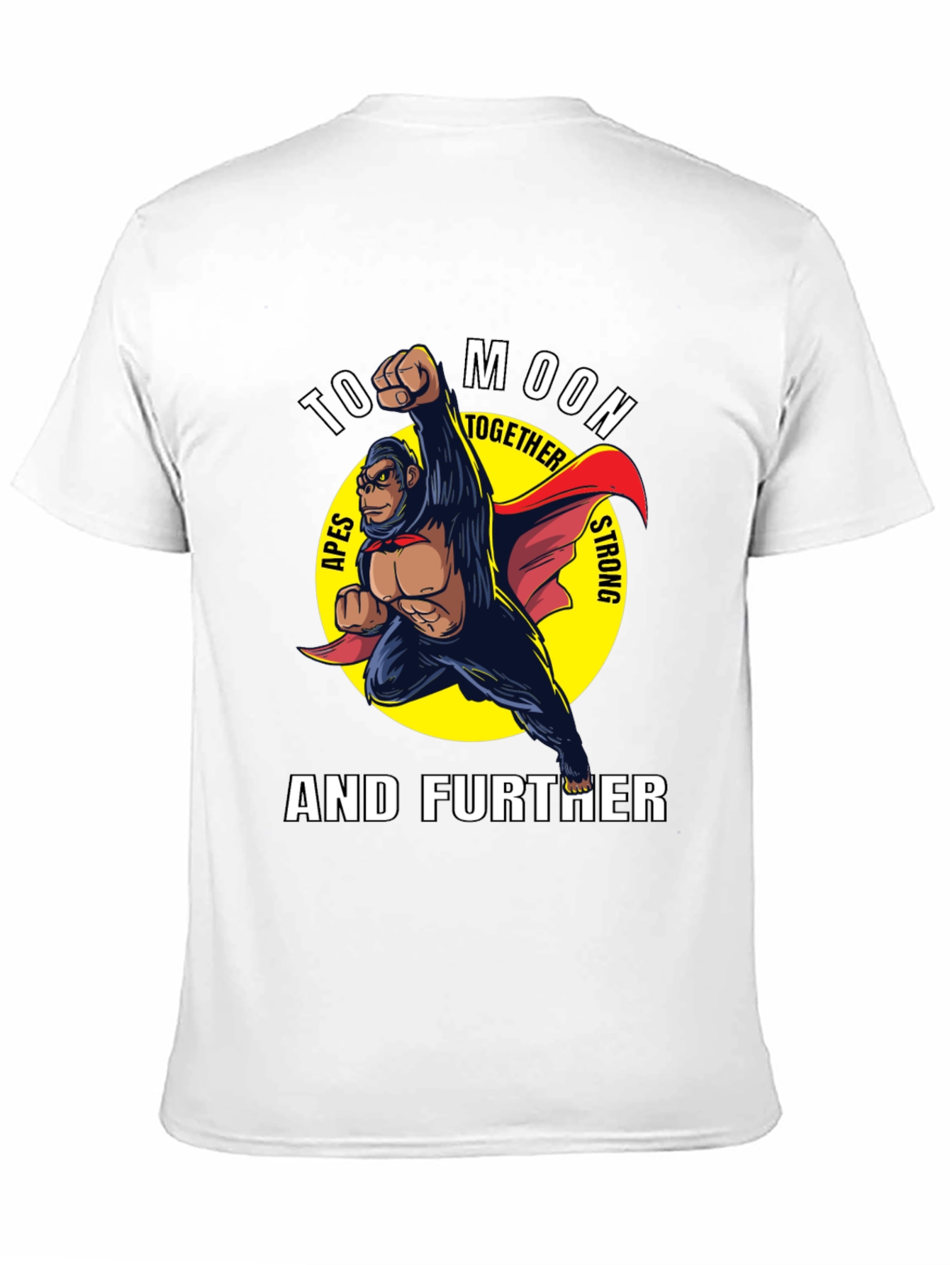 To Moon Together Ape Strong T-Shirt