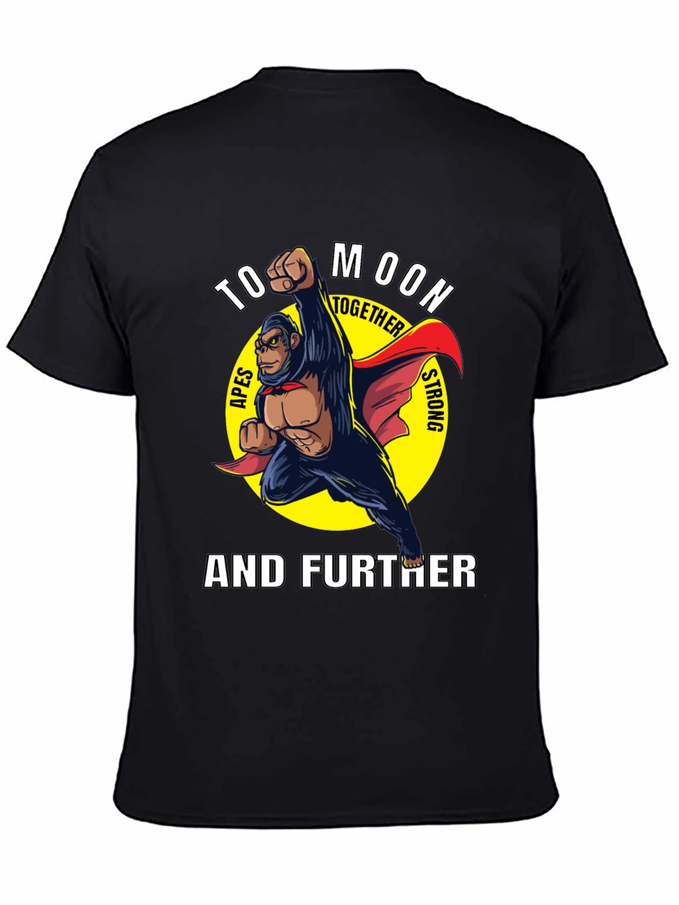 To Moon Together Ape Strong T-Shirt