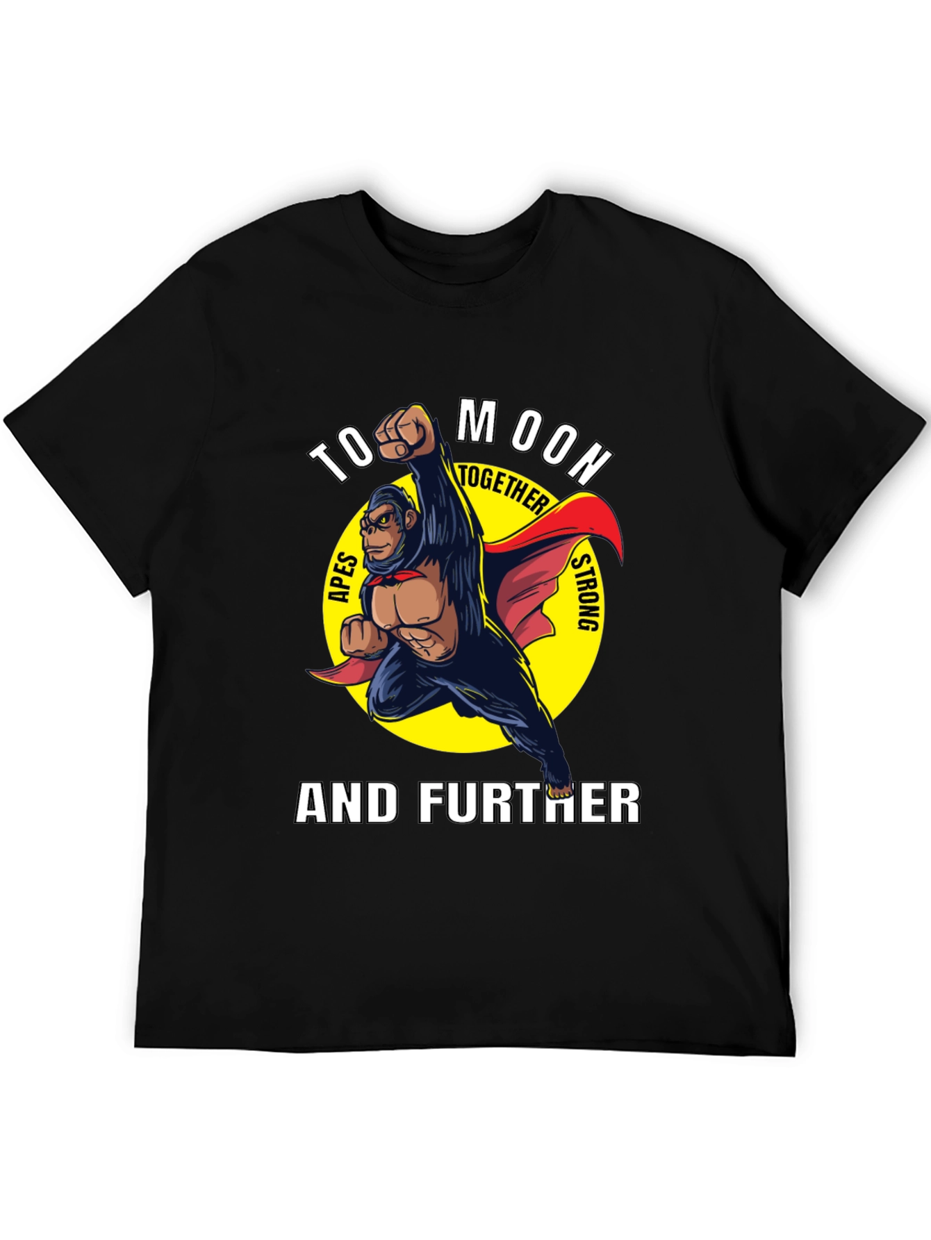 To Moon Together Ape Strong T-Shirt