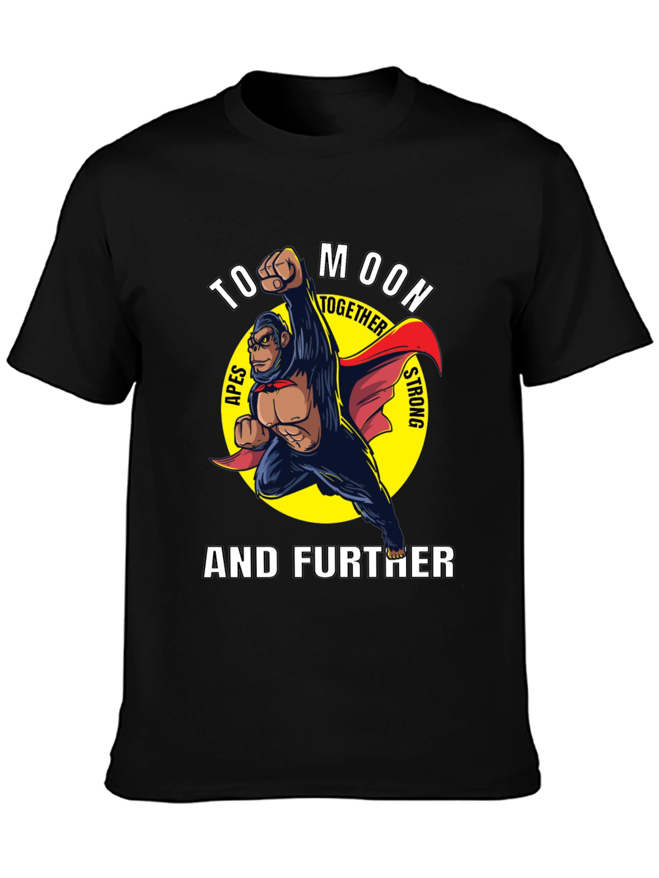 To Moon Together Ape Strong T-Shirt