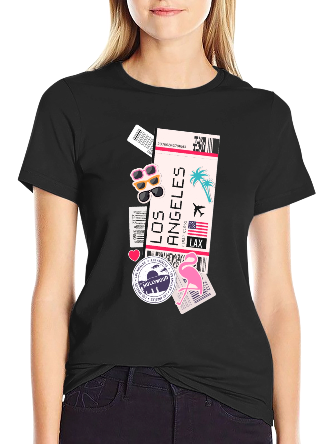 Los Angeles Theme Graphic Tee
