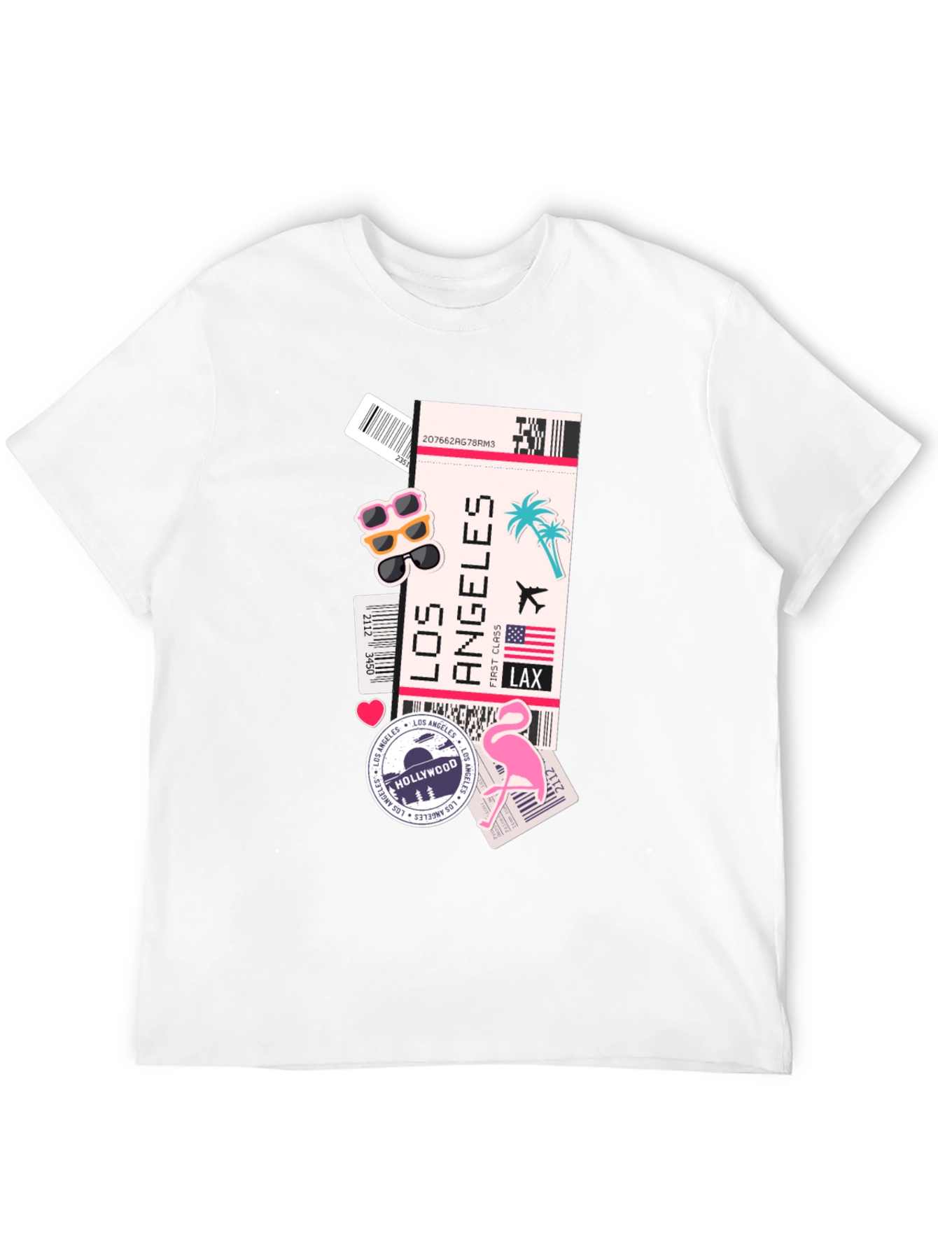 Los Angeles Theme Graphic Tee