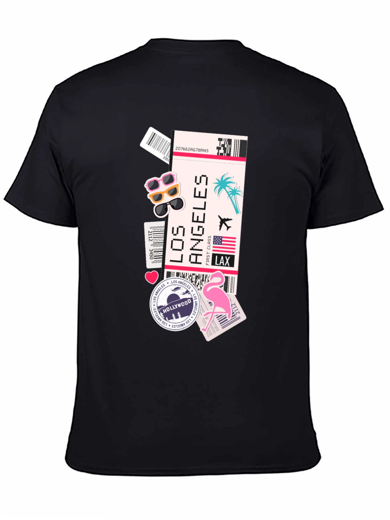 Los Angeles Theme Graphic Tee