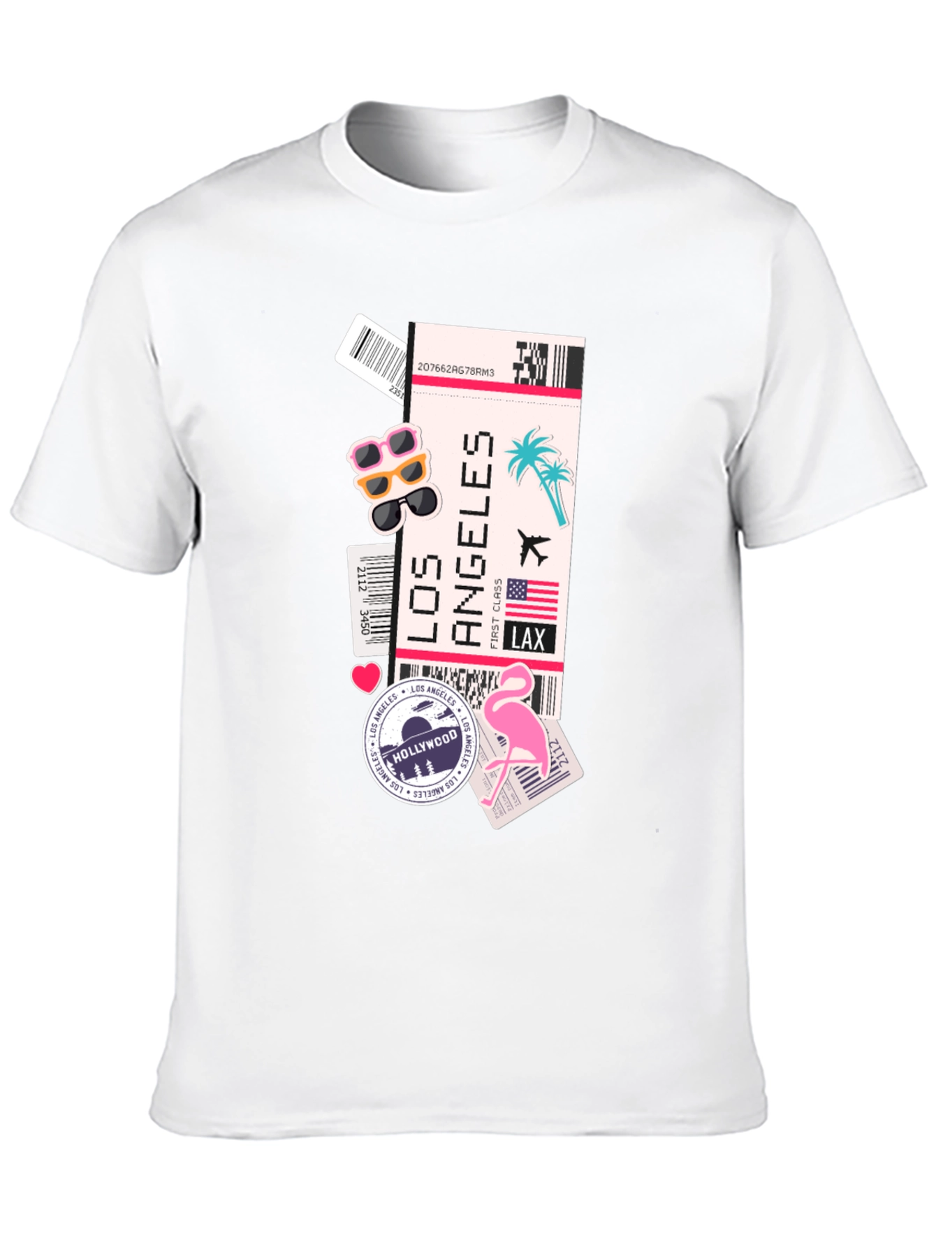 Los Angeles Theme Graphic Tee