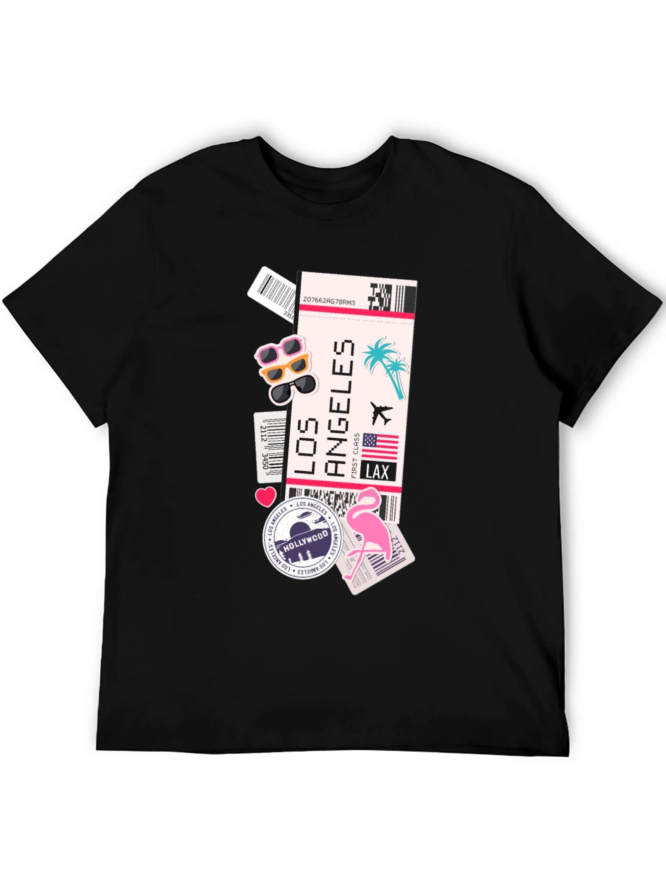 Los Angeles Theme Graphic Tee