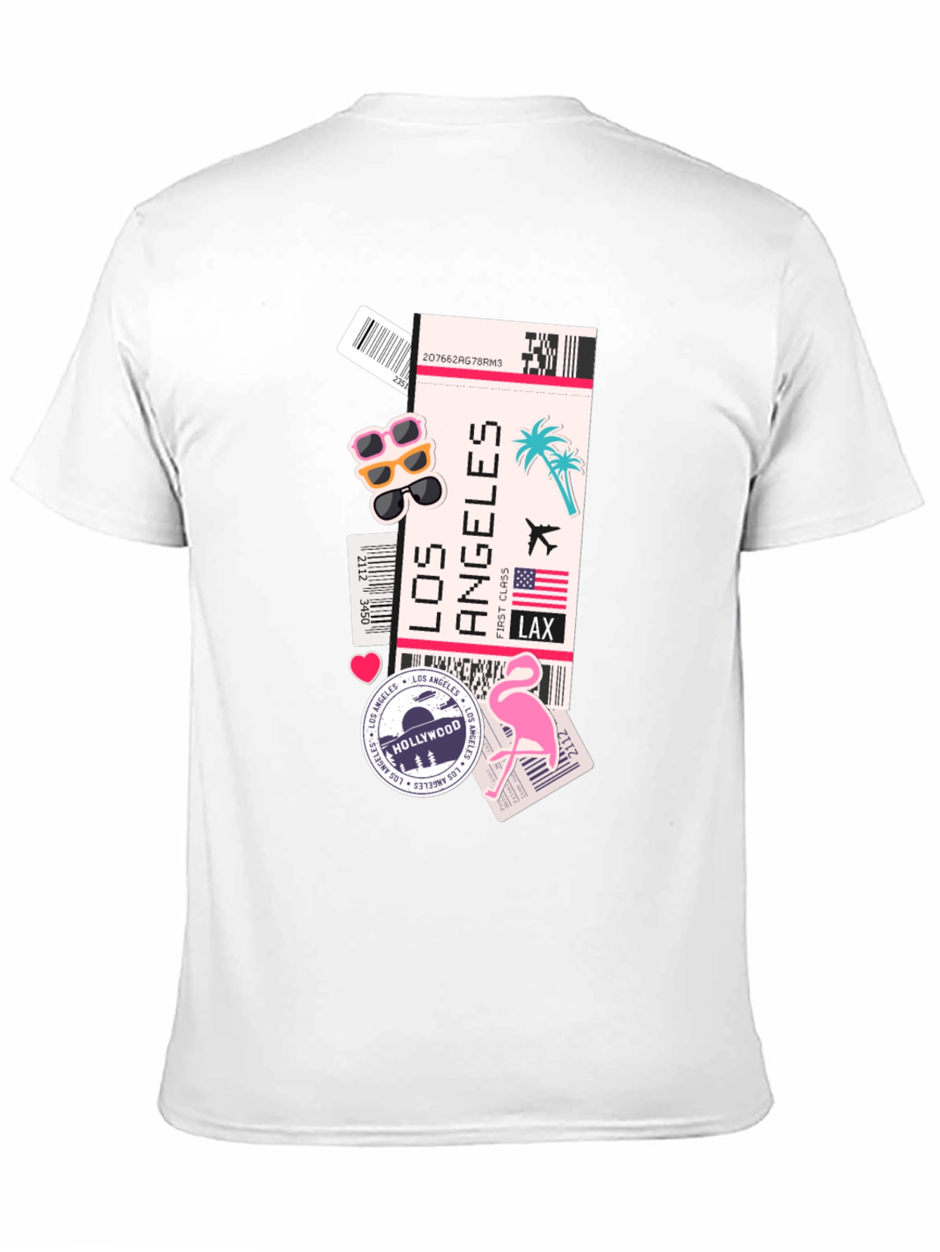 Los Angeles Theme Graphic Tee