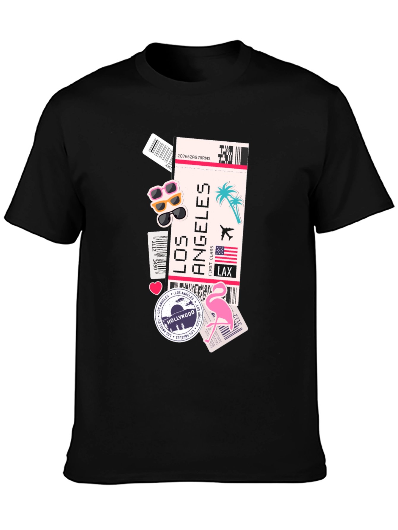 Los Angeles Theme Graphic Tee