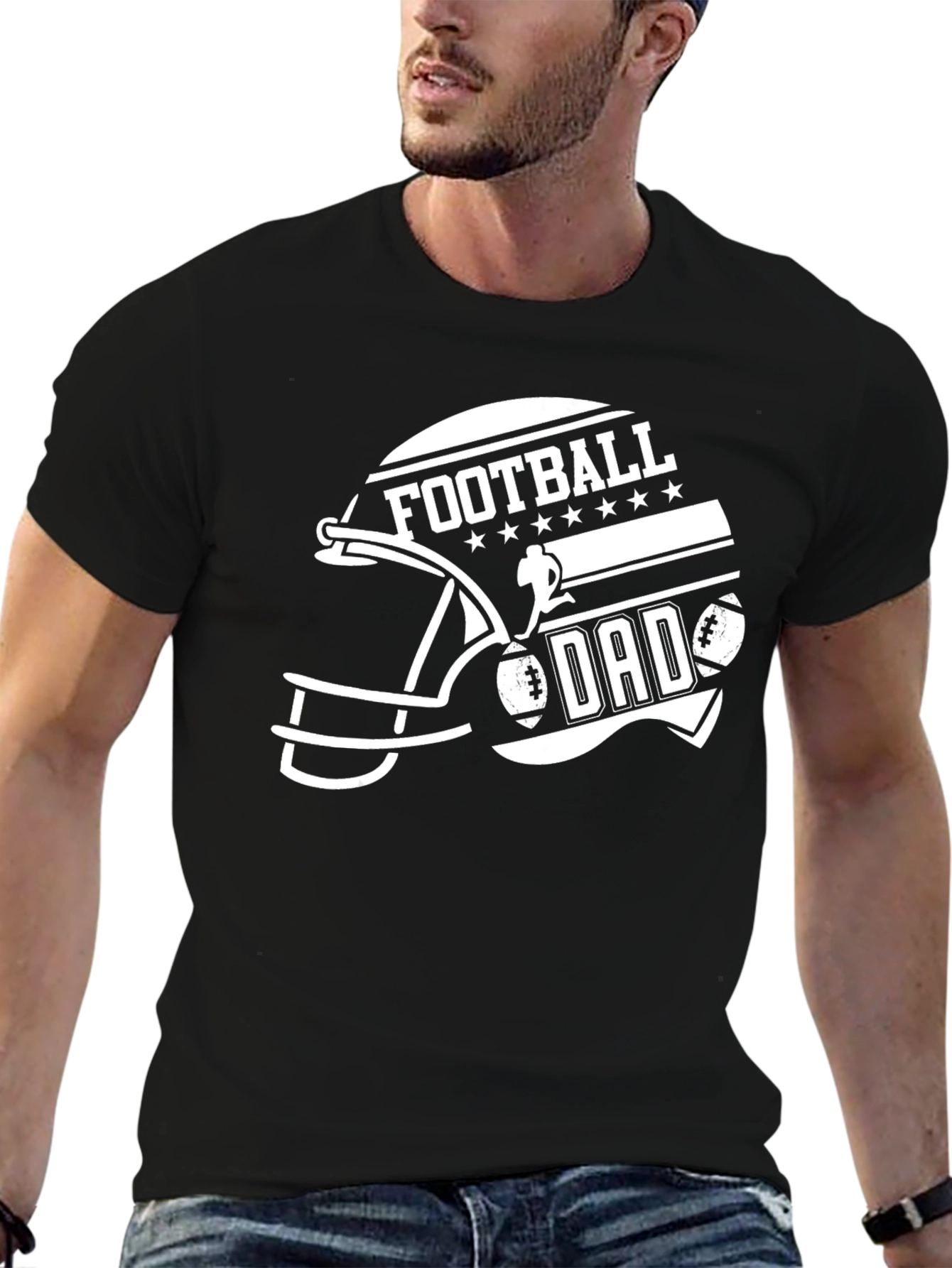 Football Dad T-Shirt - Game Day Apparel