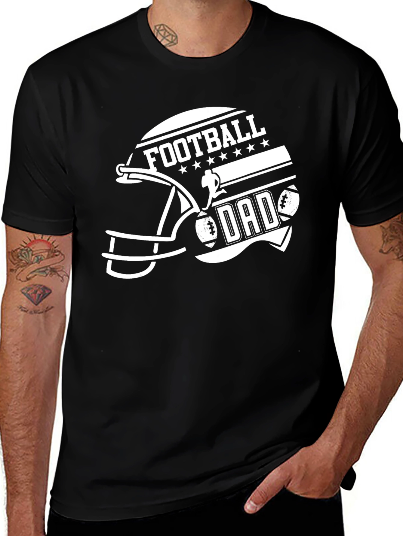 Football Dad T-Shirt - Game Day Apparel