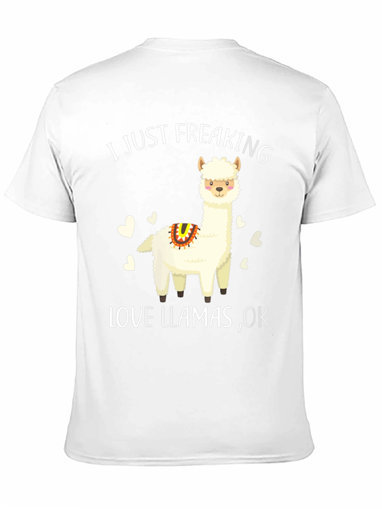 Funny Llama Graphic T-Shirt - Love Llamas