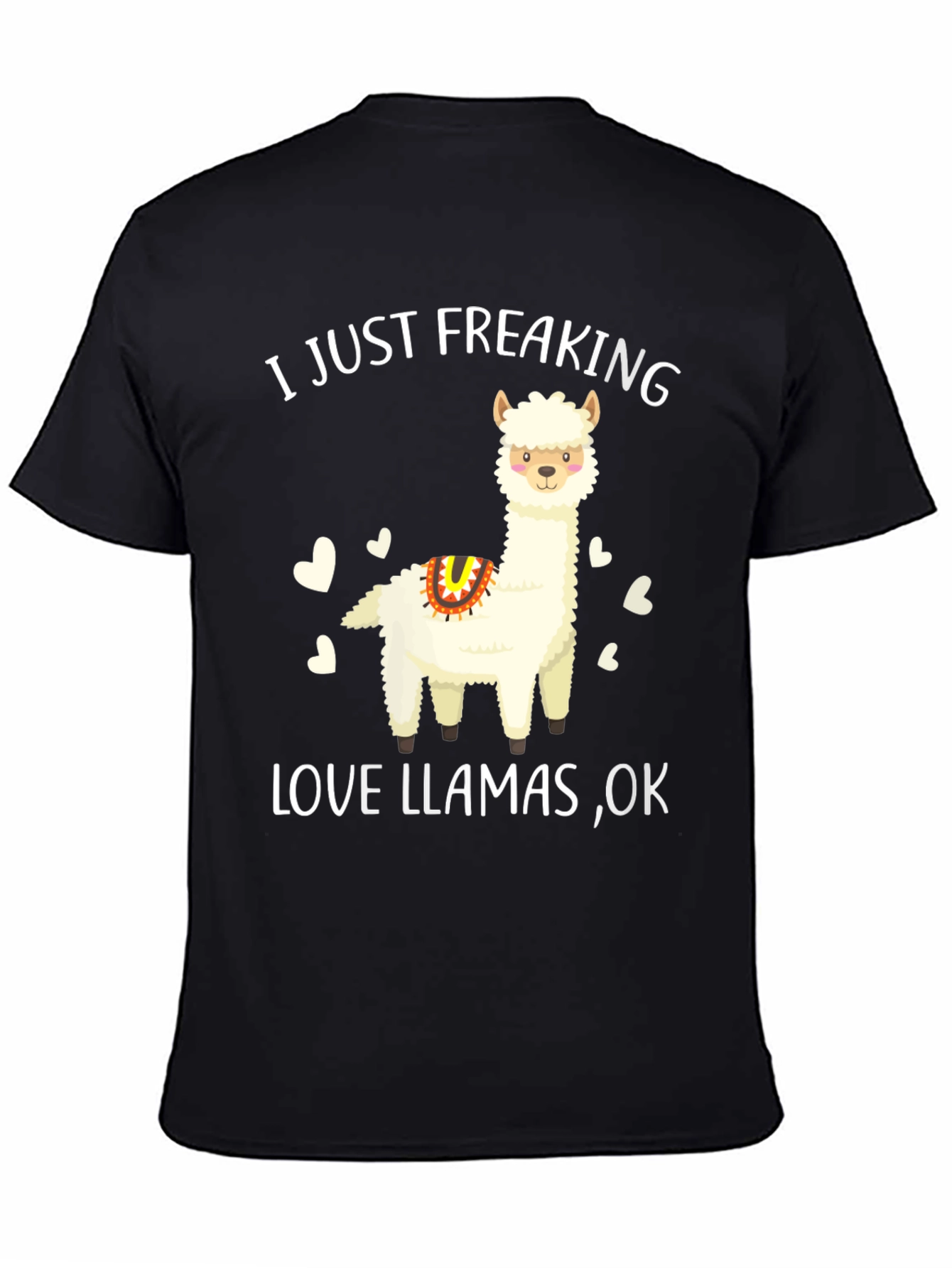 Funny Llama Graphic T-Shirt - Love Llamas