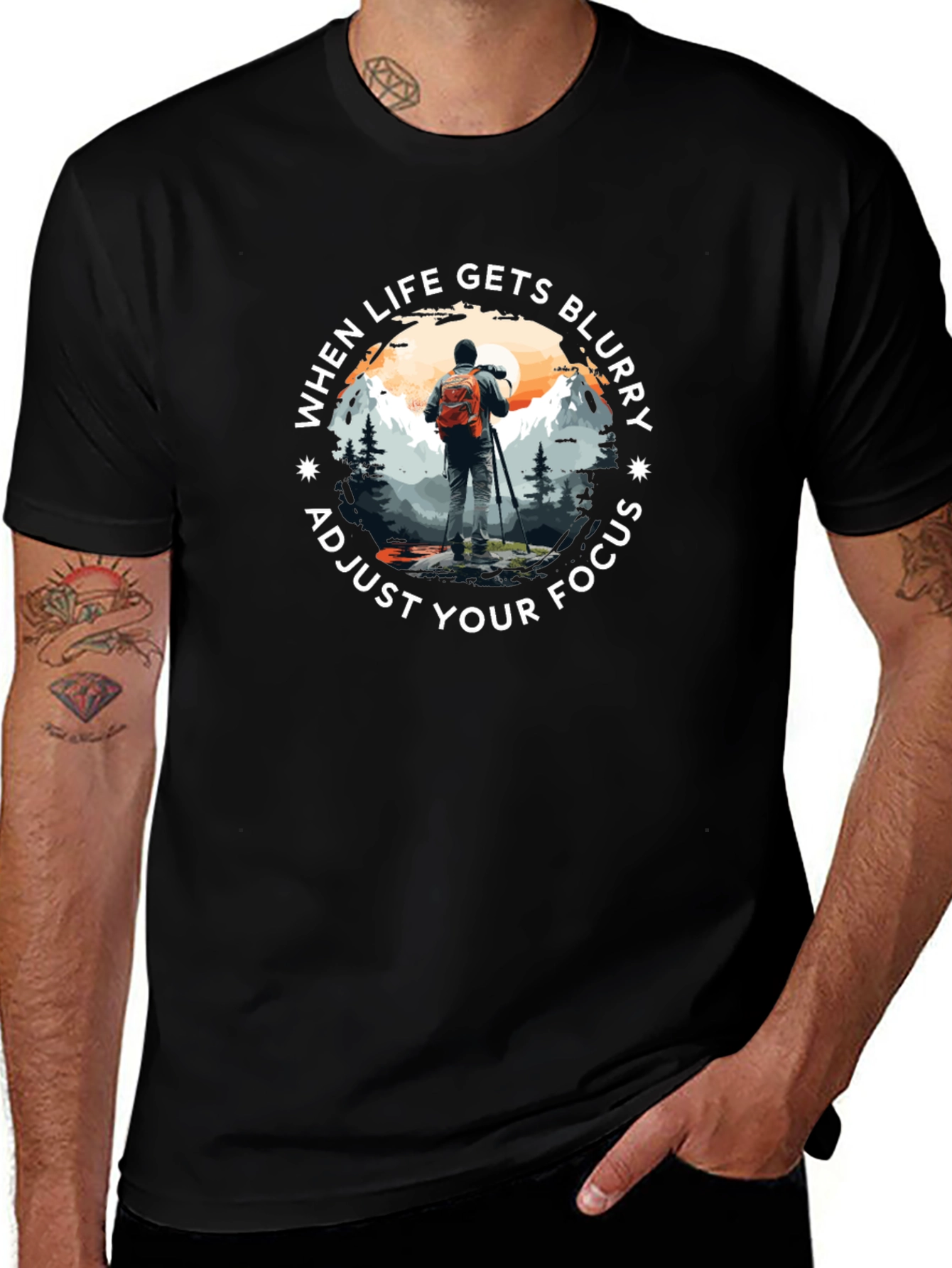 Adjust Your Focus Graphic Tee
