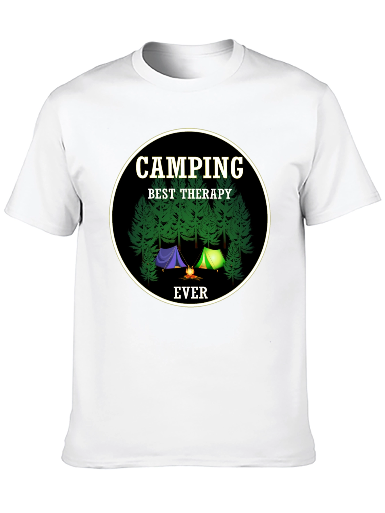 Camping Best Therapy Ever T-Shirt