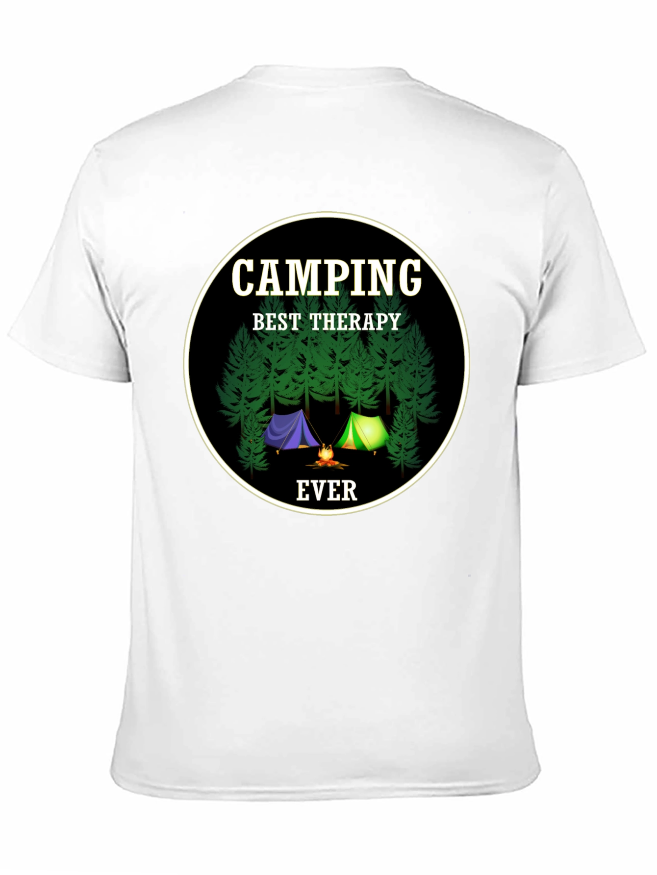 Camping Best Therapy Ever T-Shirt