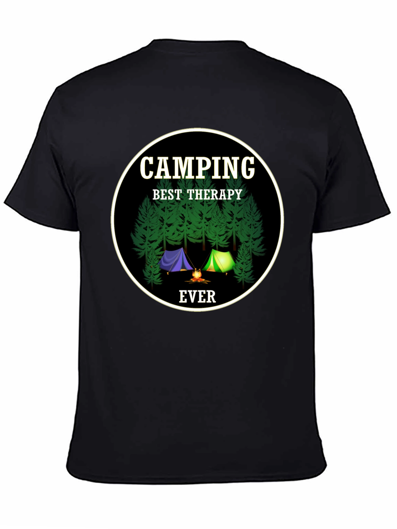 Camping Best Therapy Ever T-Shirt