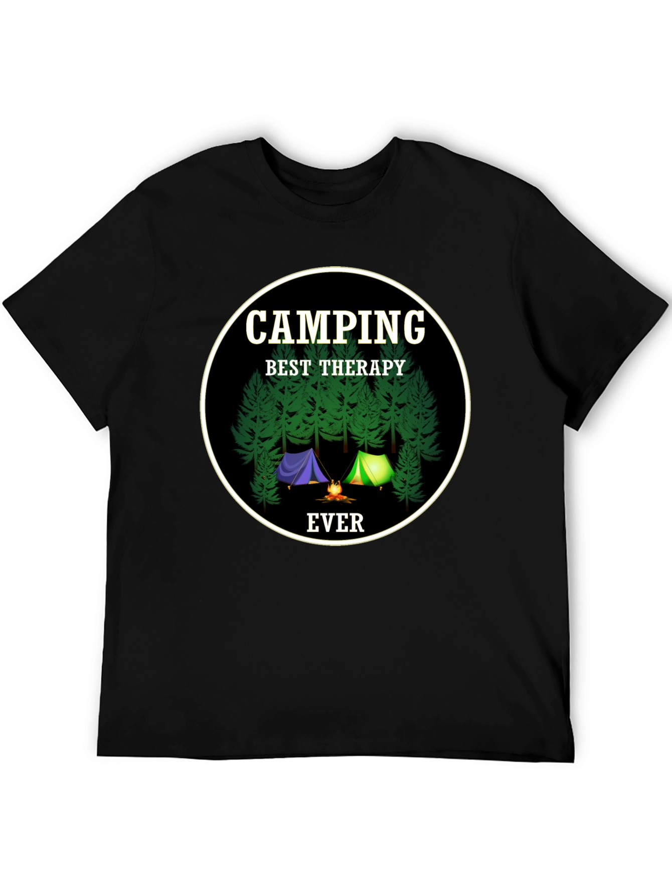 Camping Best Therapy Ever T-Shirt