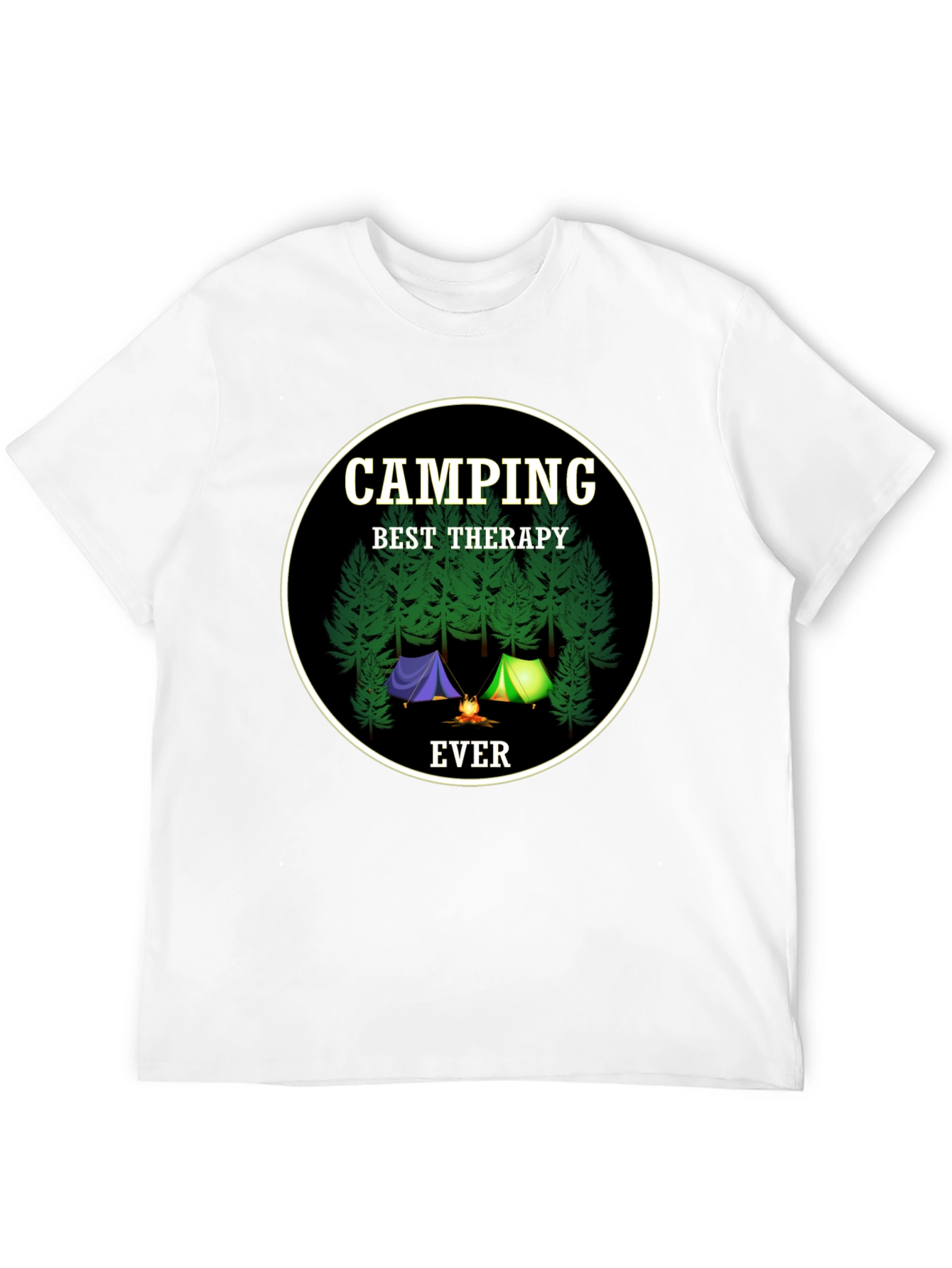 Camping Best Therapy Ever T-Shirt