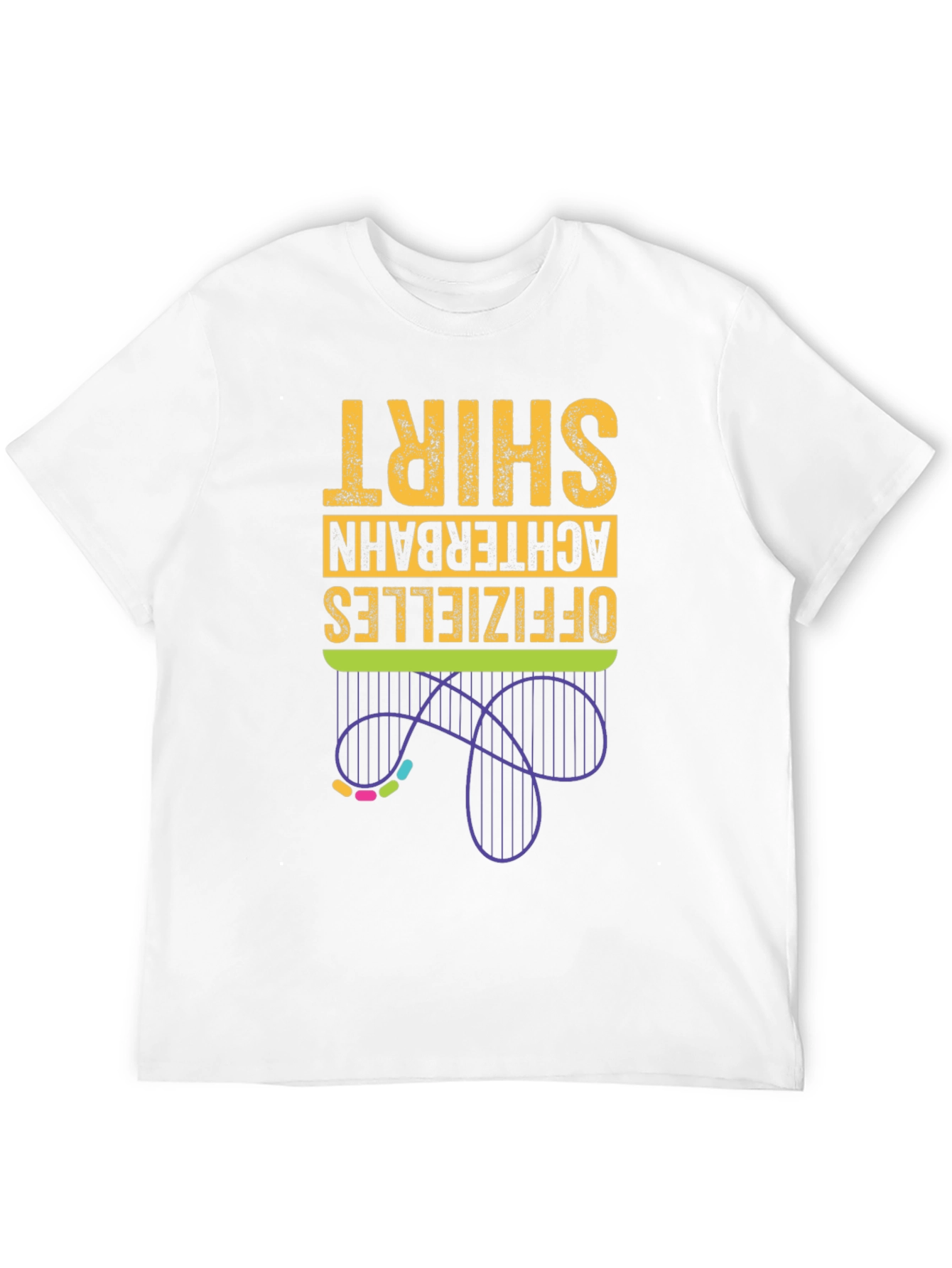 Officieles Achterbahn Shirt - Rollercoaster Tee