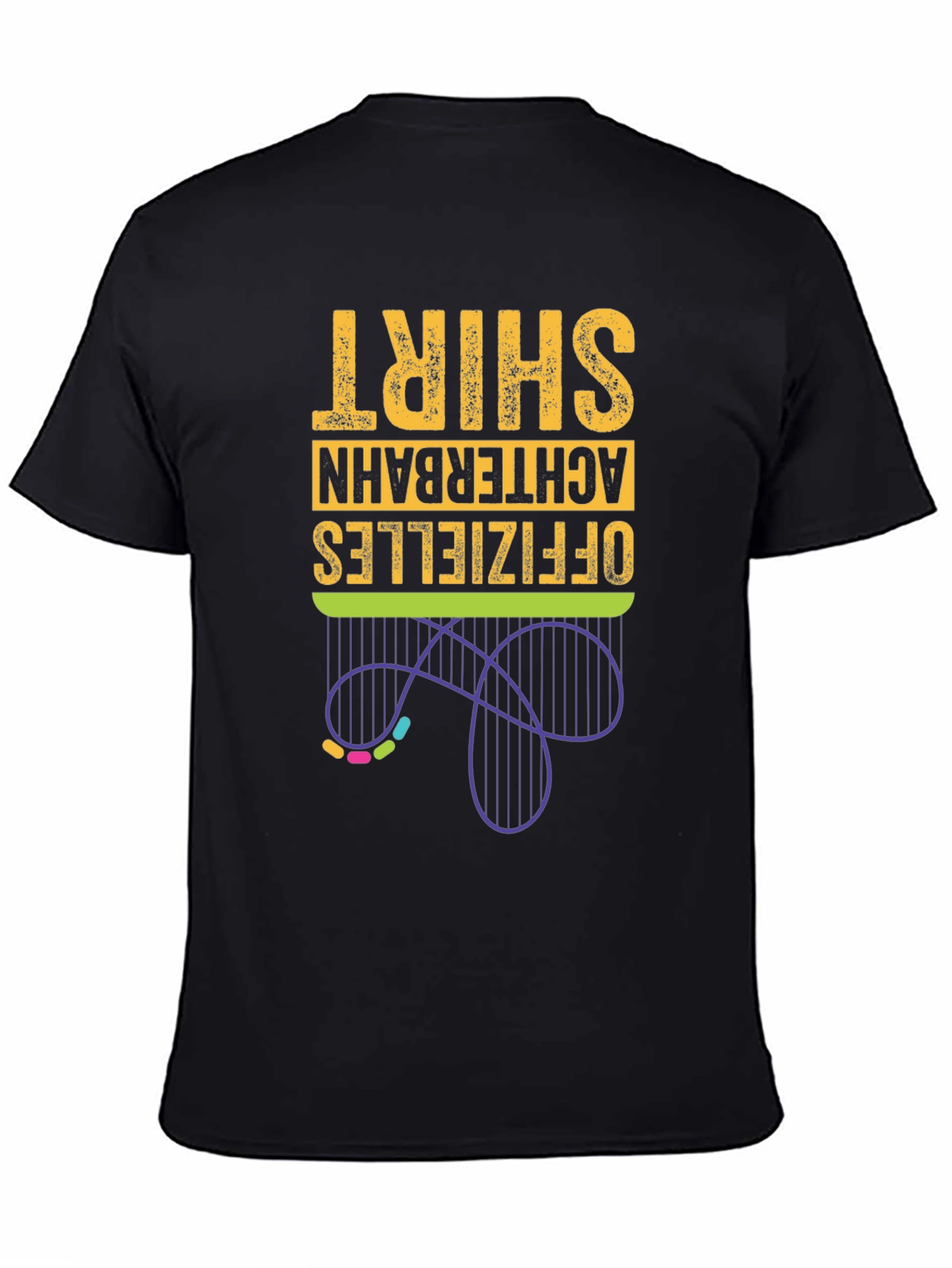 Officieles Achterbahn Shirt - Rollercoaster Tee